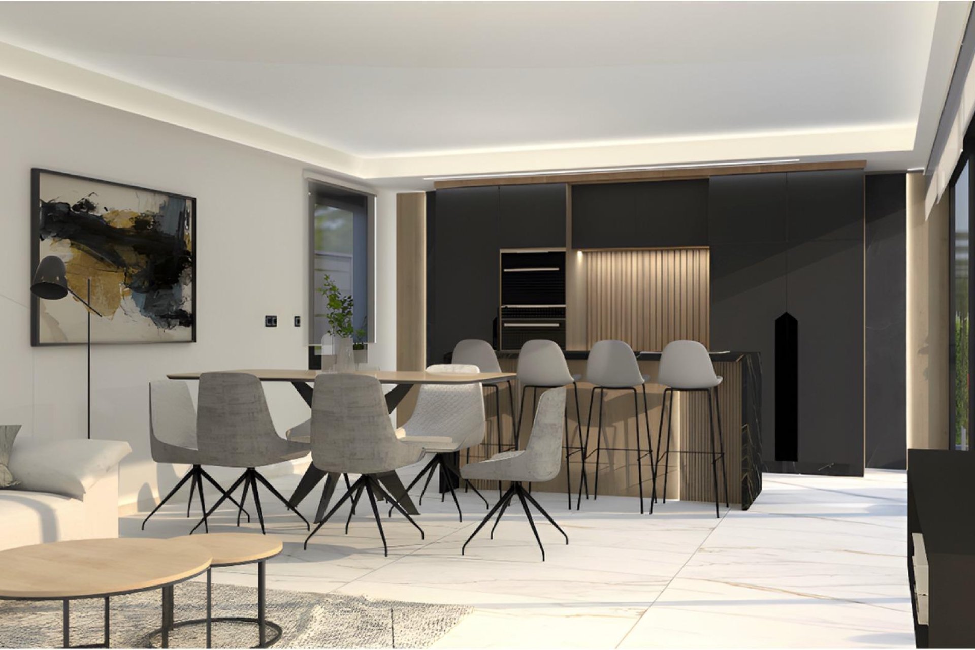 Obra nueva - Villa -
Algorfa - La Finca Golf