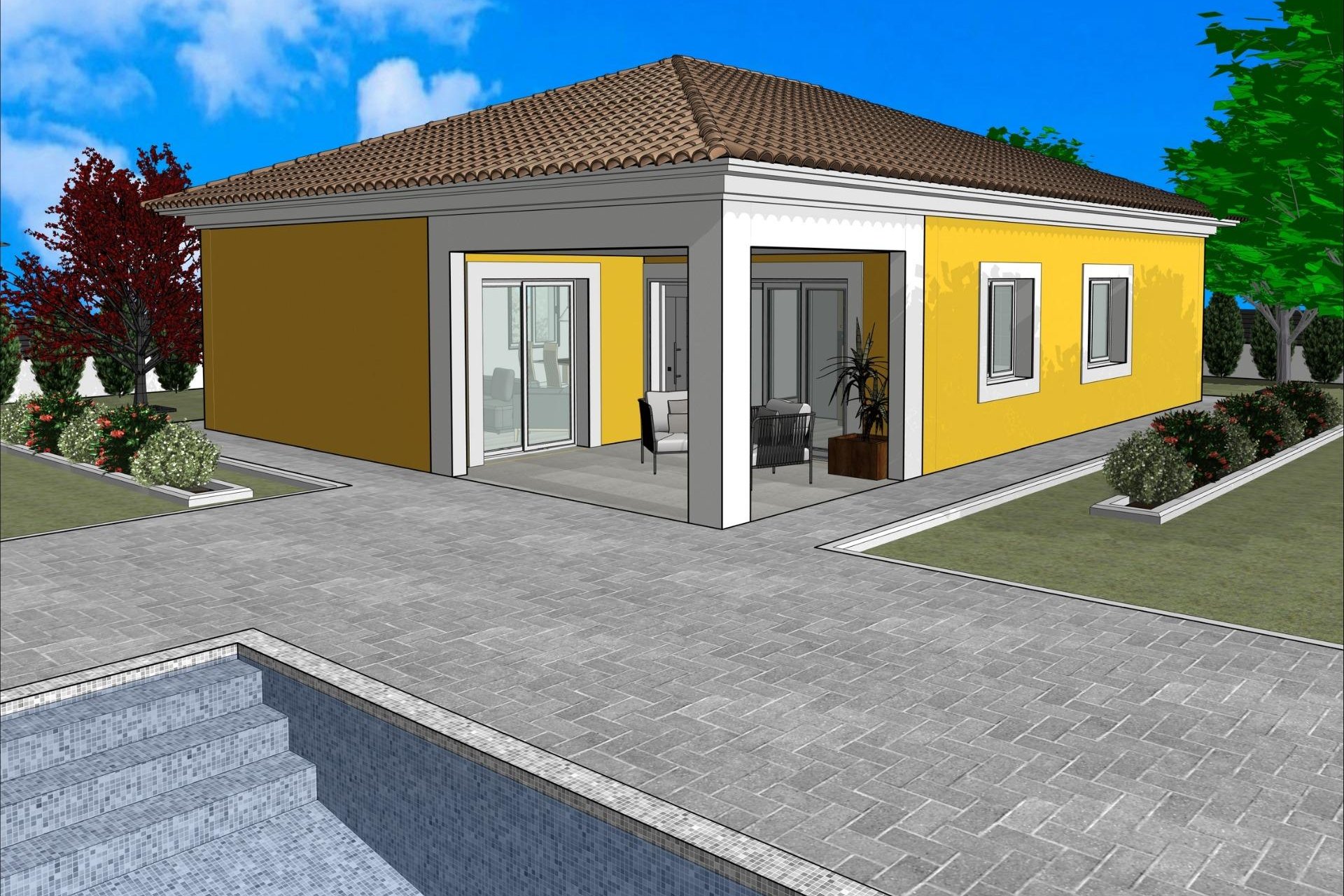 Obra nueva - Villa -
Alicante - Batistes