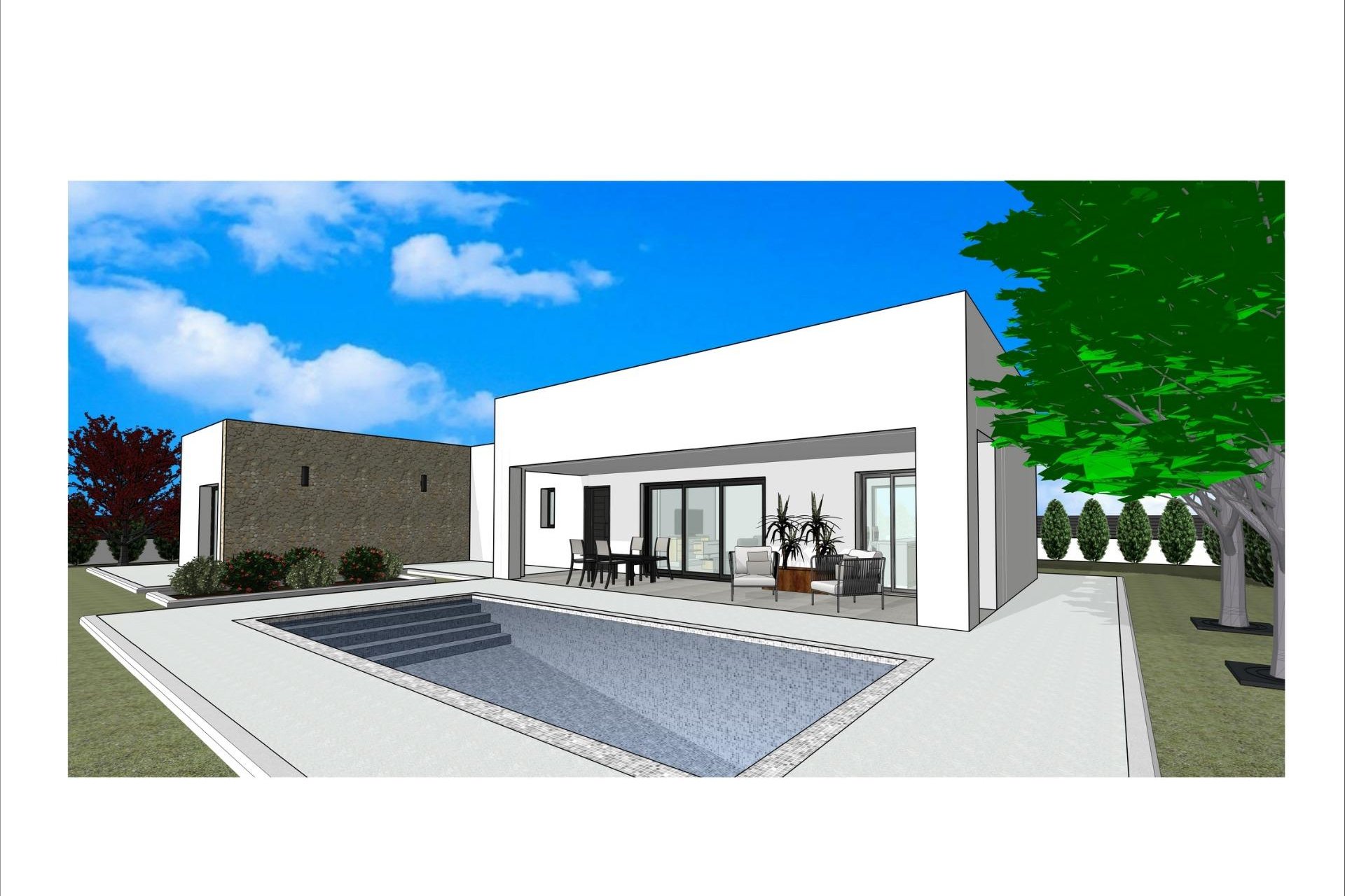 Obra nueva - Villa -
Alicante - Batistes