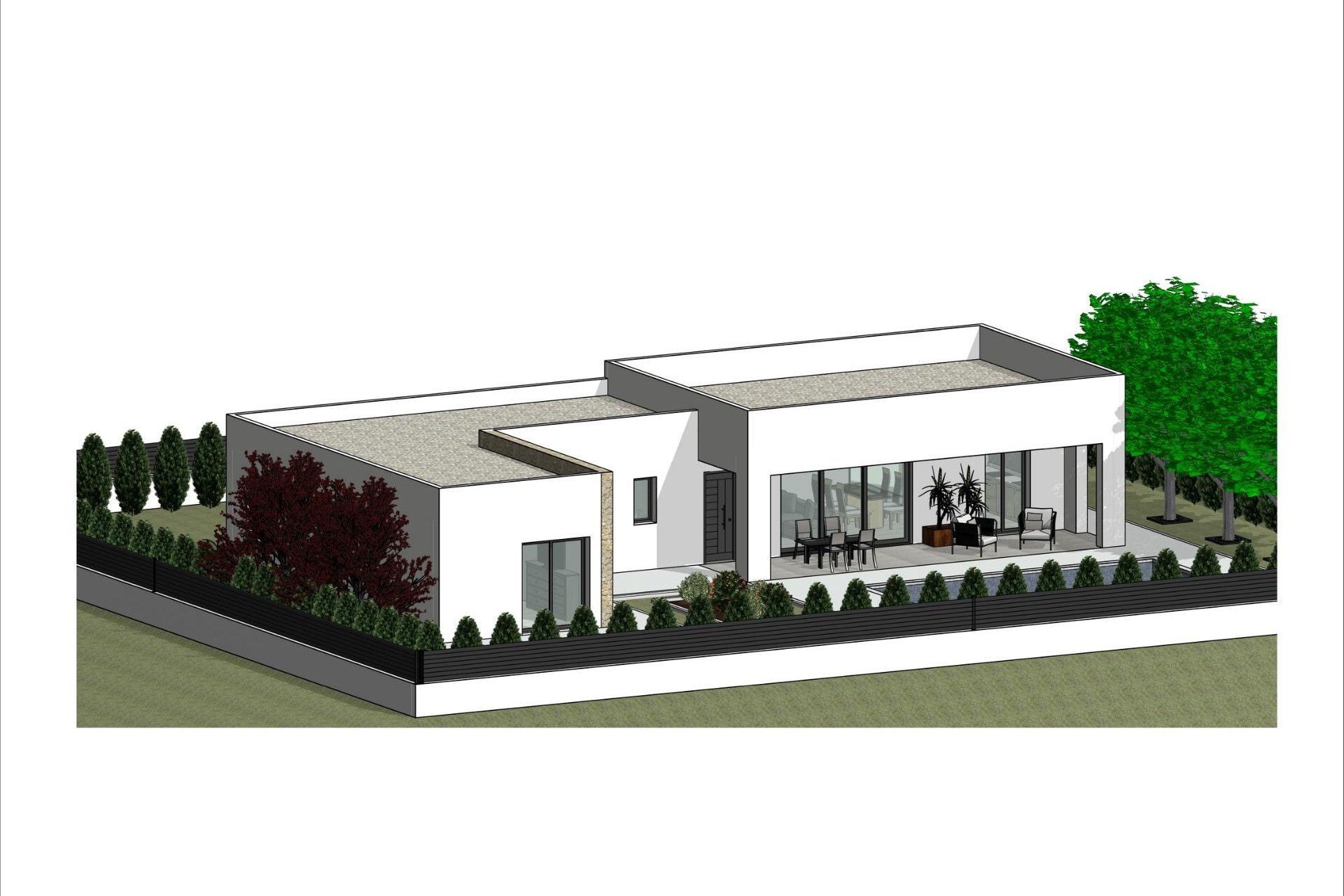 Obra nueva - Villa -
Alicante - Batistes