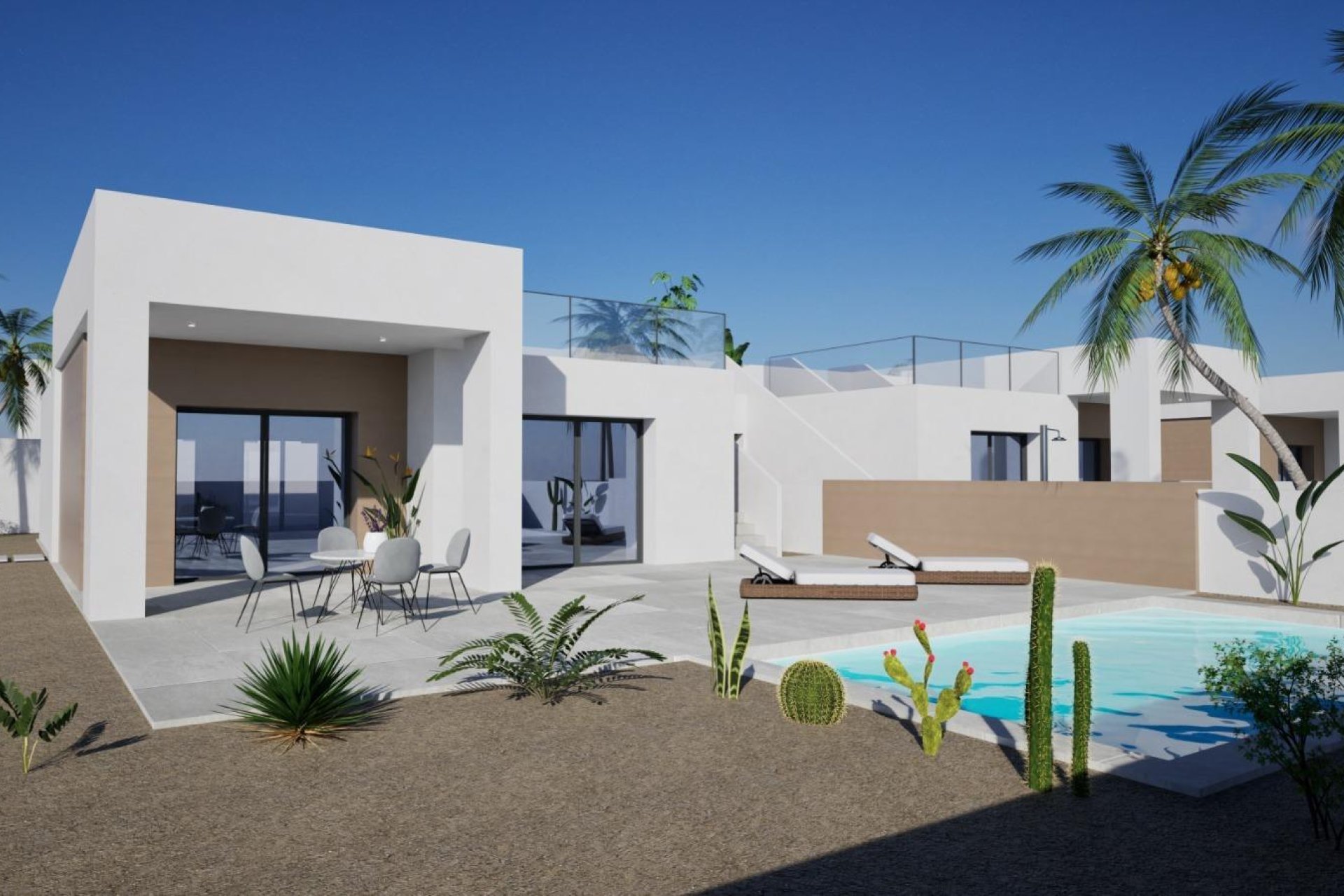 Obra nueva - Villa -
Alicante - Villas de la Romana
