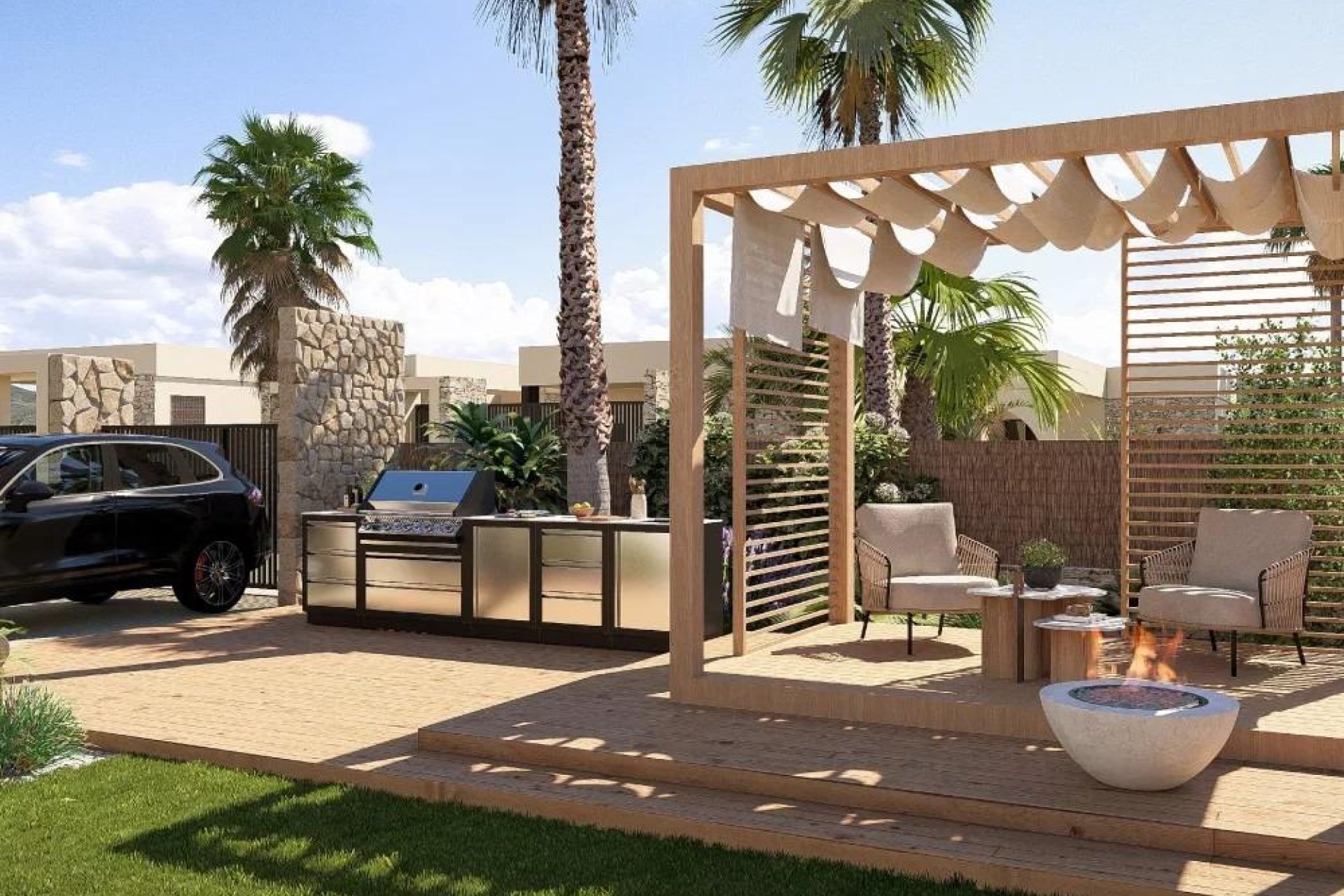 Obra nueva - Villa -
Baños y Mendigo - Altaona Golf