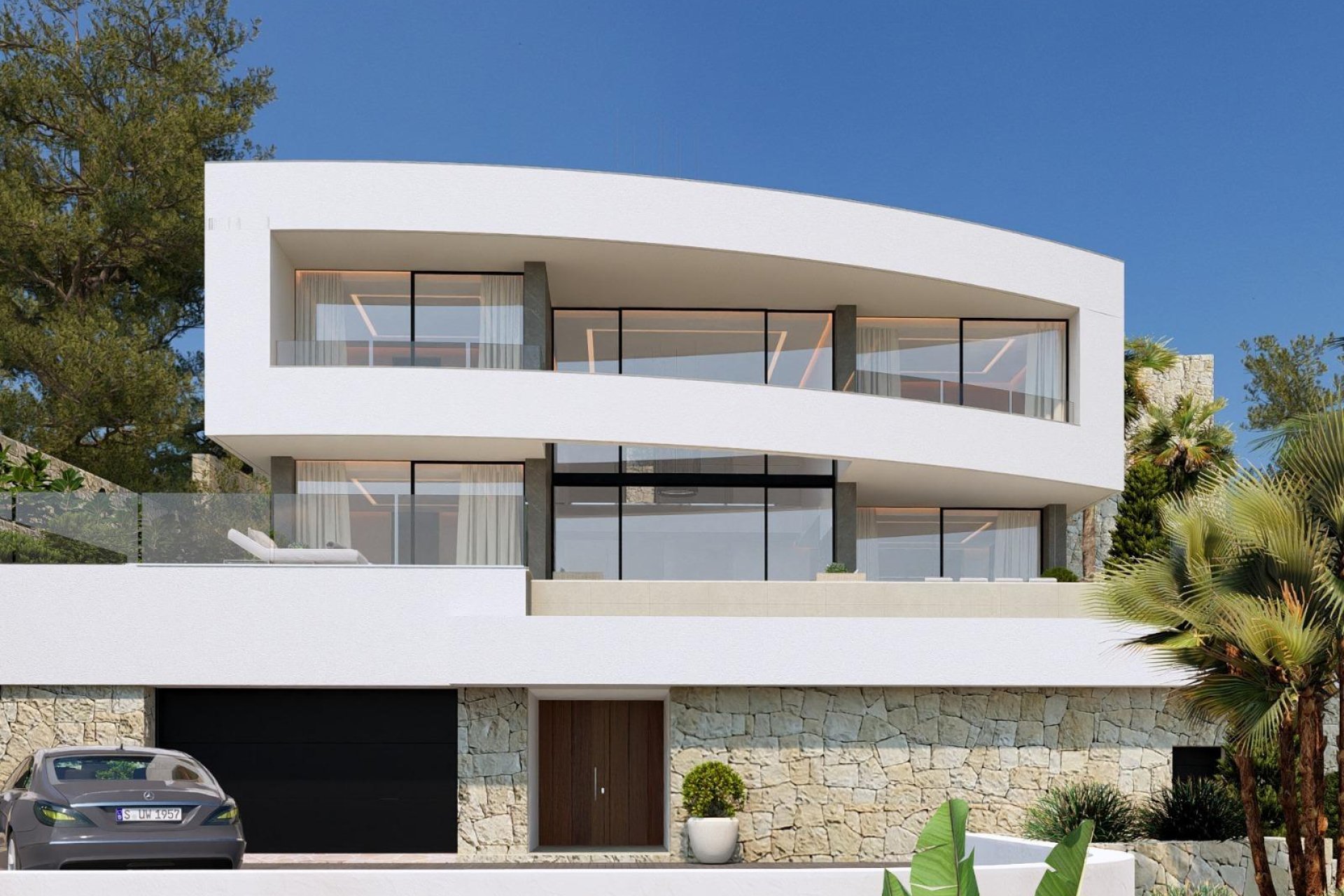 Obra nueva - Villa -
Calpe - Empedrola