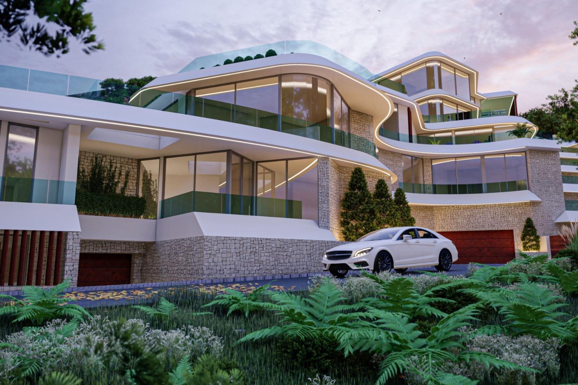 Obra nueva - Villa -
Calpe - Mascarat