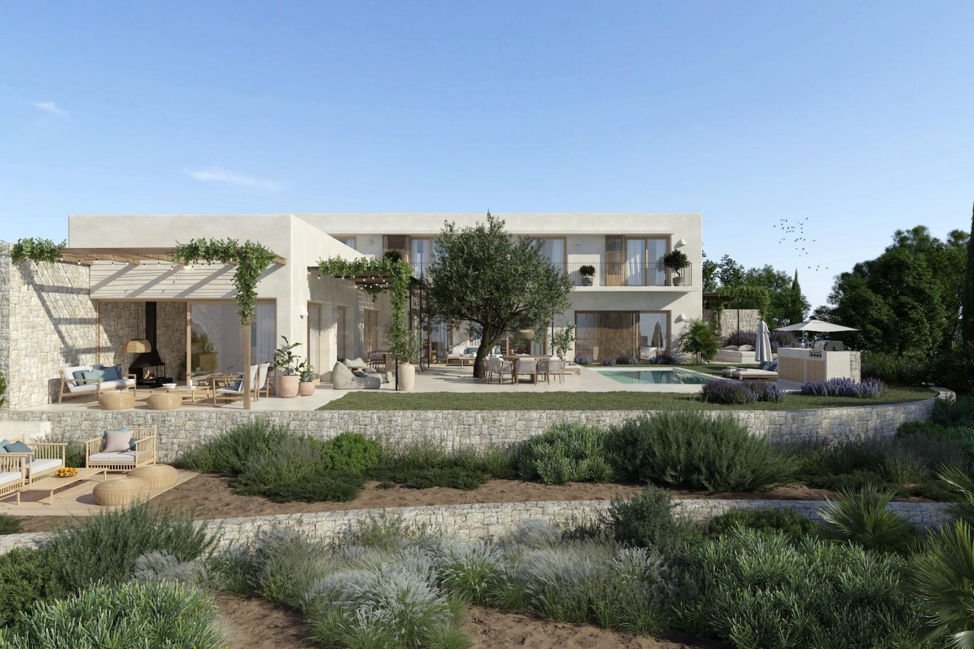 Obra nueva - Villa -
Calpe - Partida Garduix