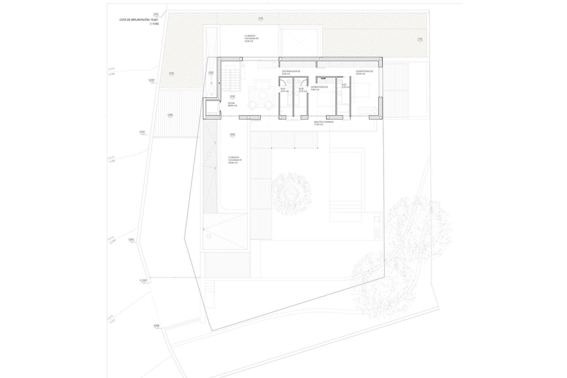 Obra nueva - Villa -
Calpe - Partida Garduix