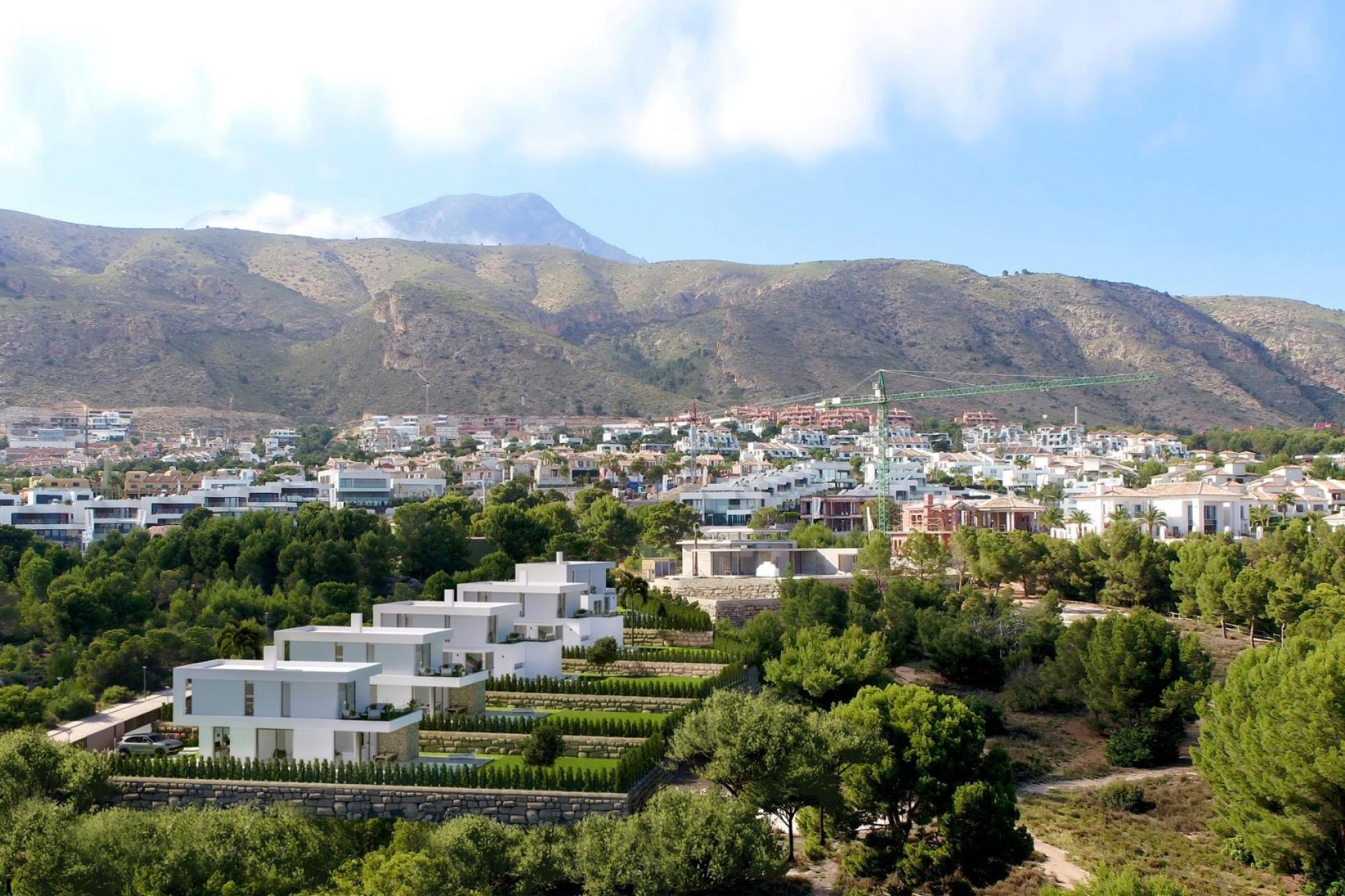 Obra nueva - Villa -
Finestrat - Sierra cortina