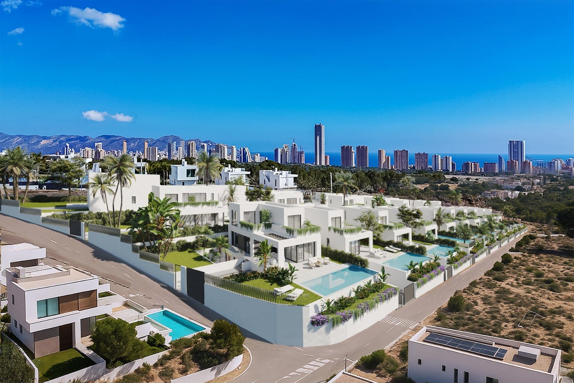 Obra nueva - Villa -
Finestrat - Sierra cortina