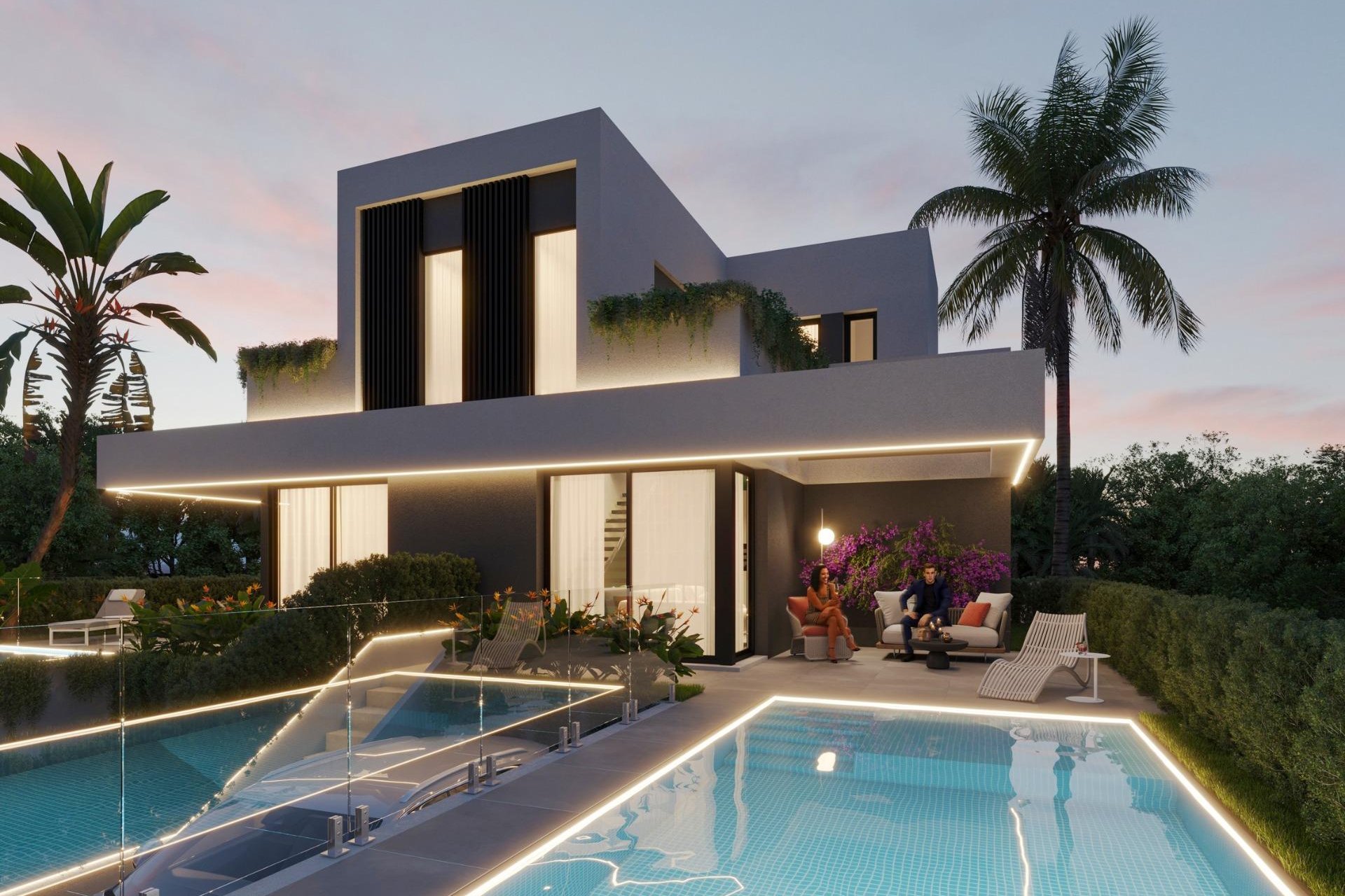 Obra nueva - Villa -
Finestrat - Sierra cortina