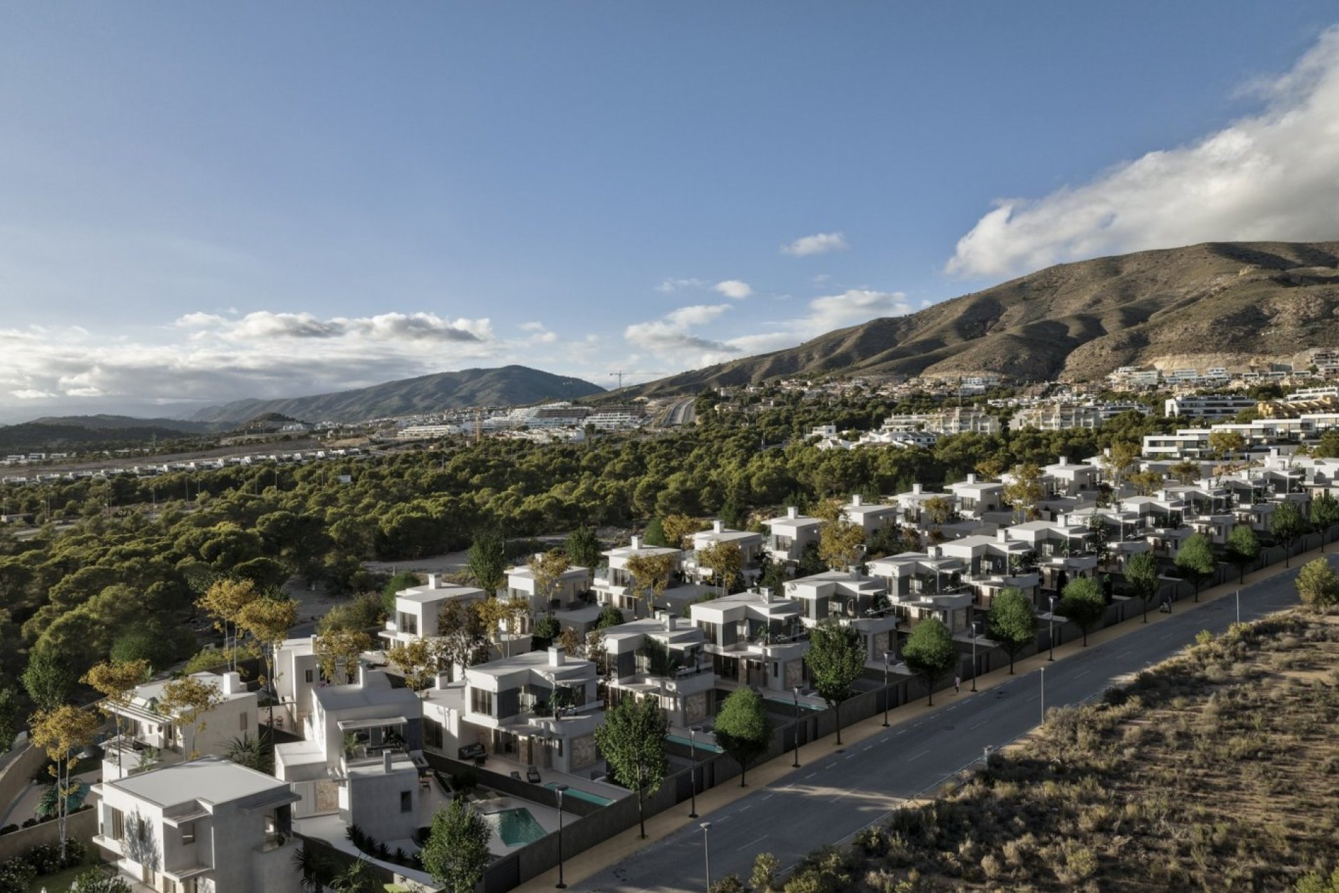 Obra nueva - Villa -
Finestrat - Sierra cortina