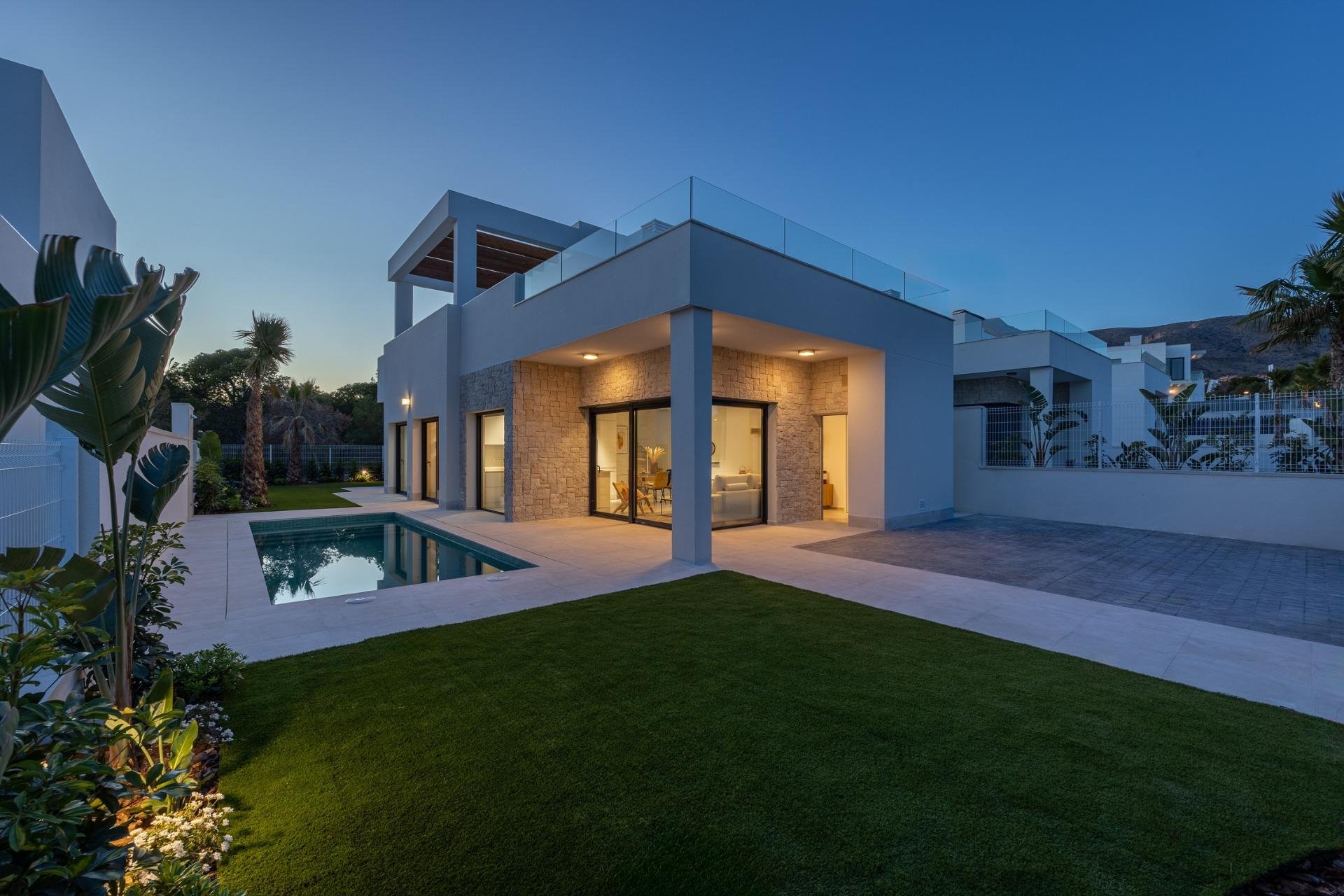 Obra nueva - Villa -
Finestrat - Sierra cortina