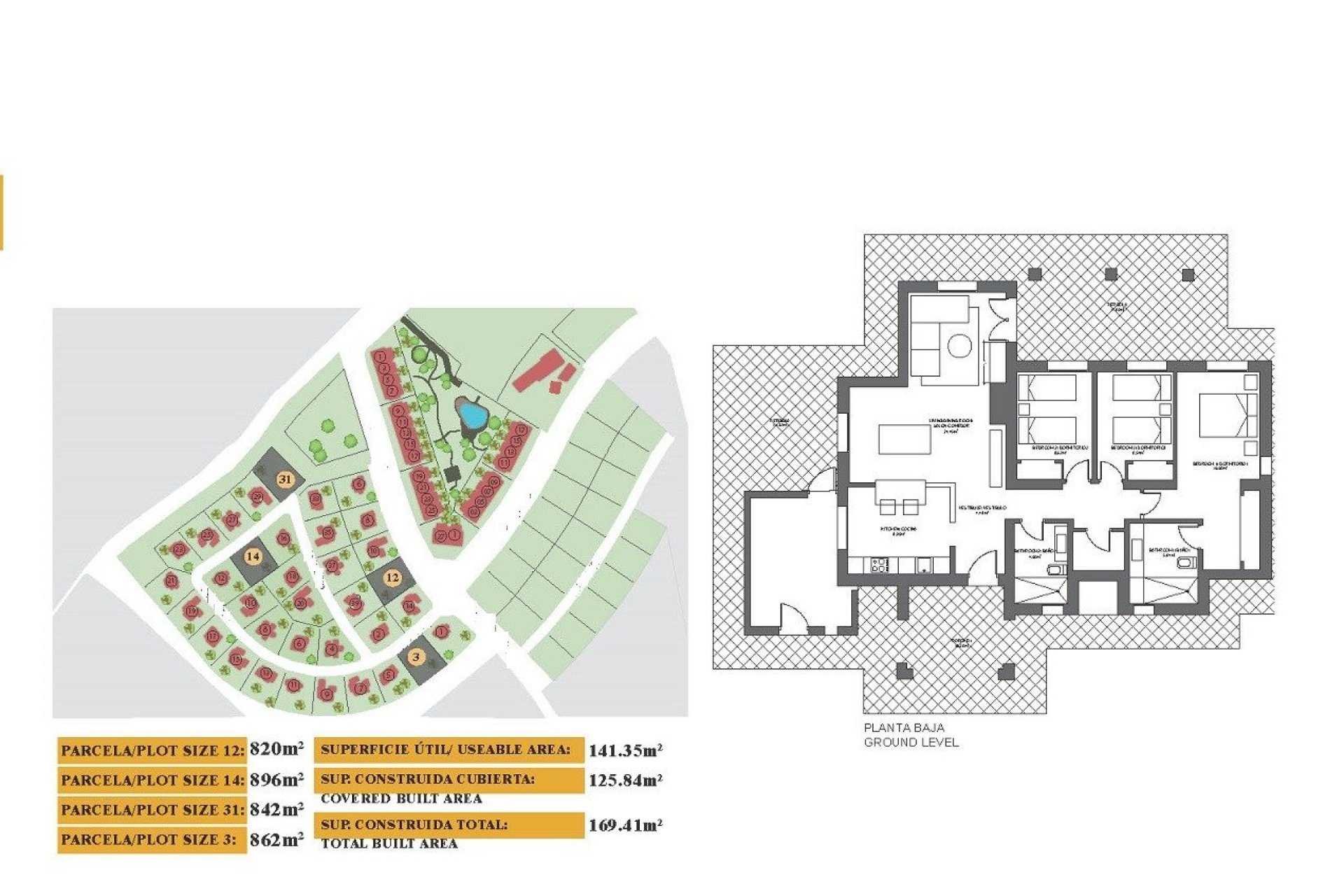 Obra nueva - Villa -
Fuente Álamo - Las Palas