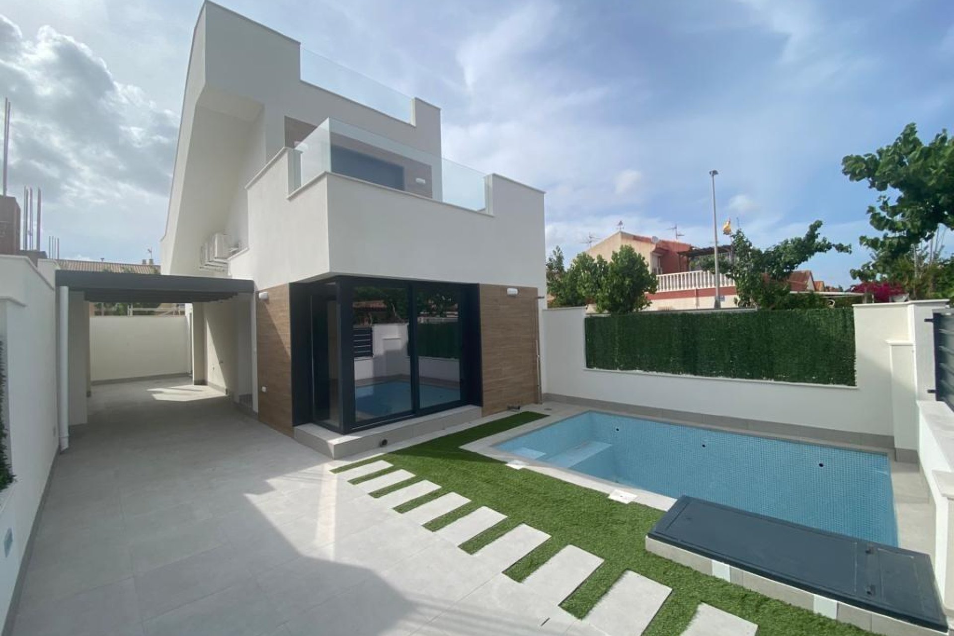 Obra nueva - Villa -
Los Alcázares - La Concha