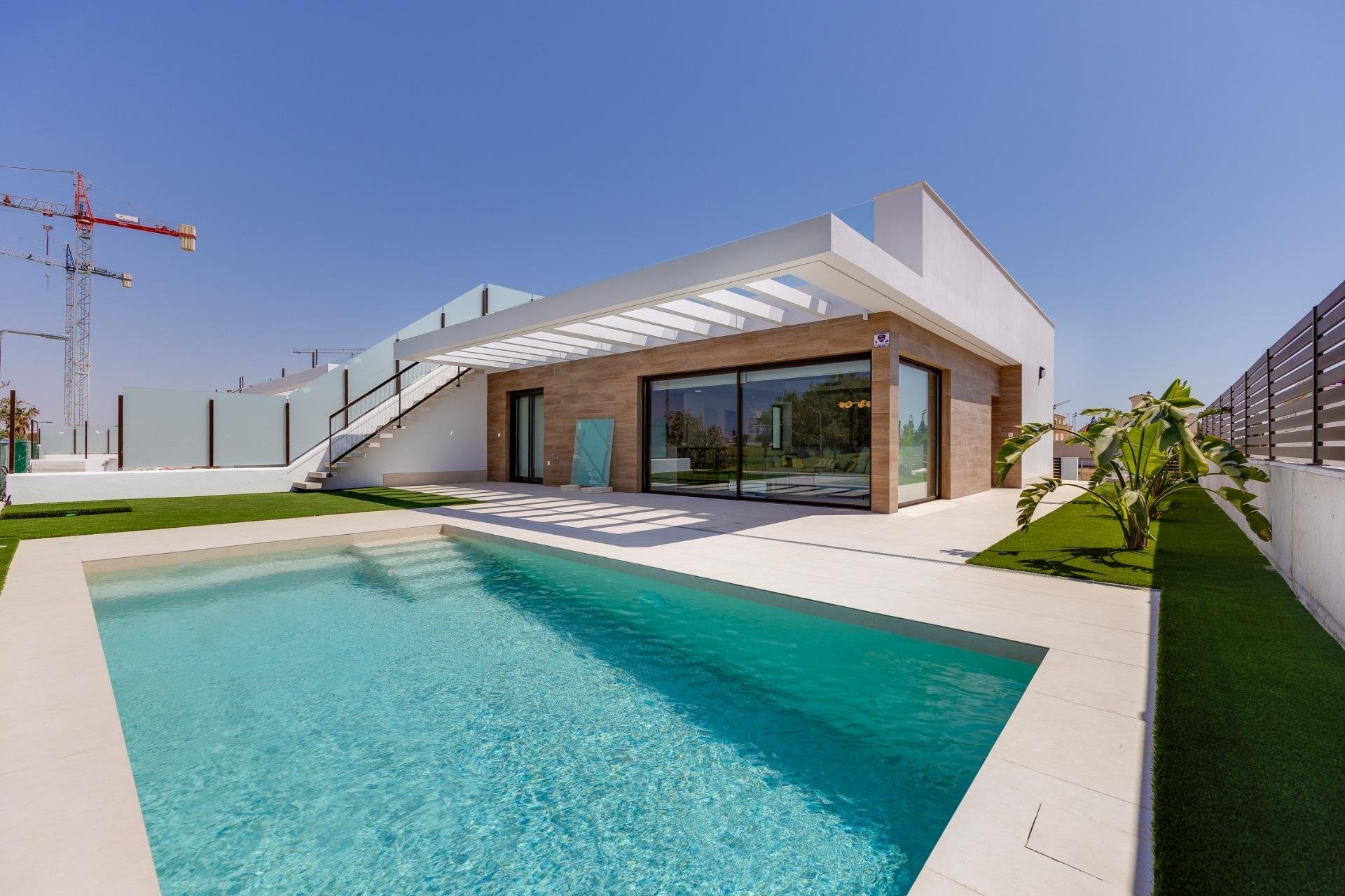 Obra nueva - Villa -
Los Alcázares - La Serena Golf
