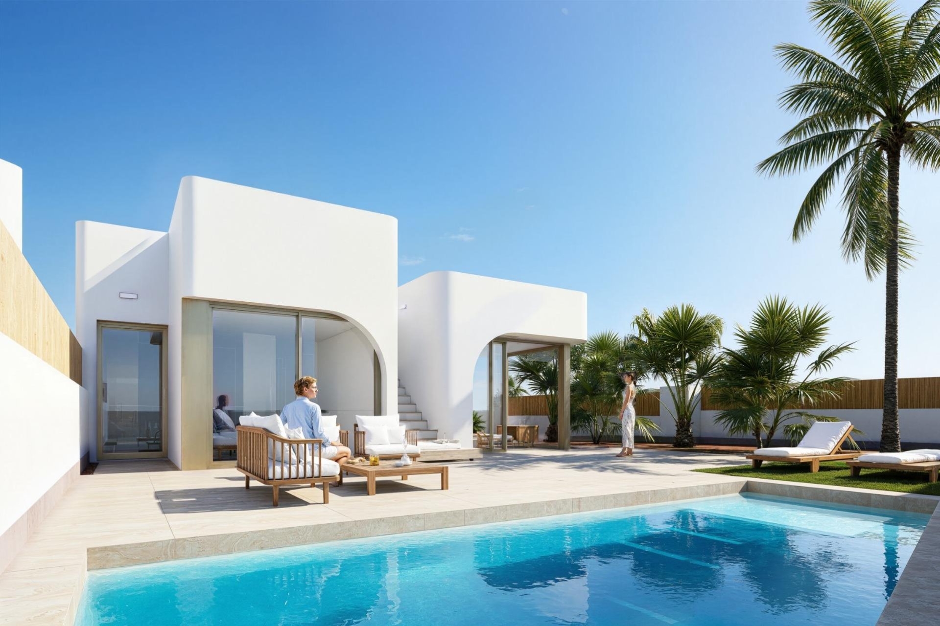 Obra nueva - Villa -
Los Alcázares - La Serena Golf