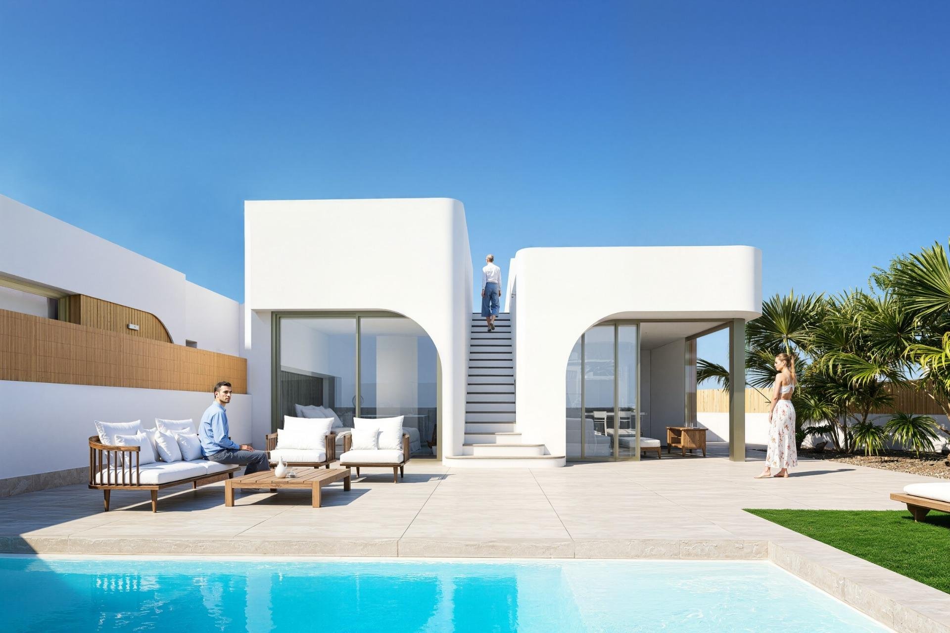 Obra nueva - Villa -
Los Alcázares - La Serena Golf