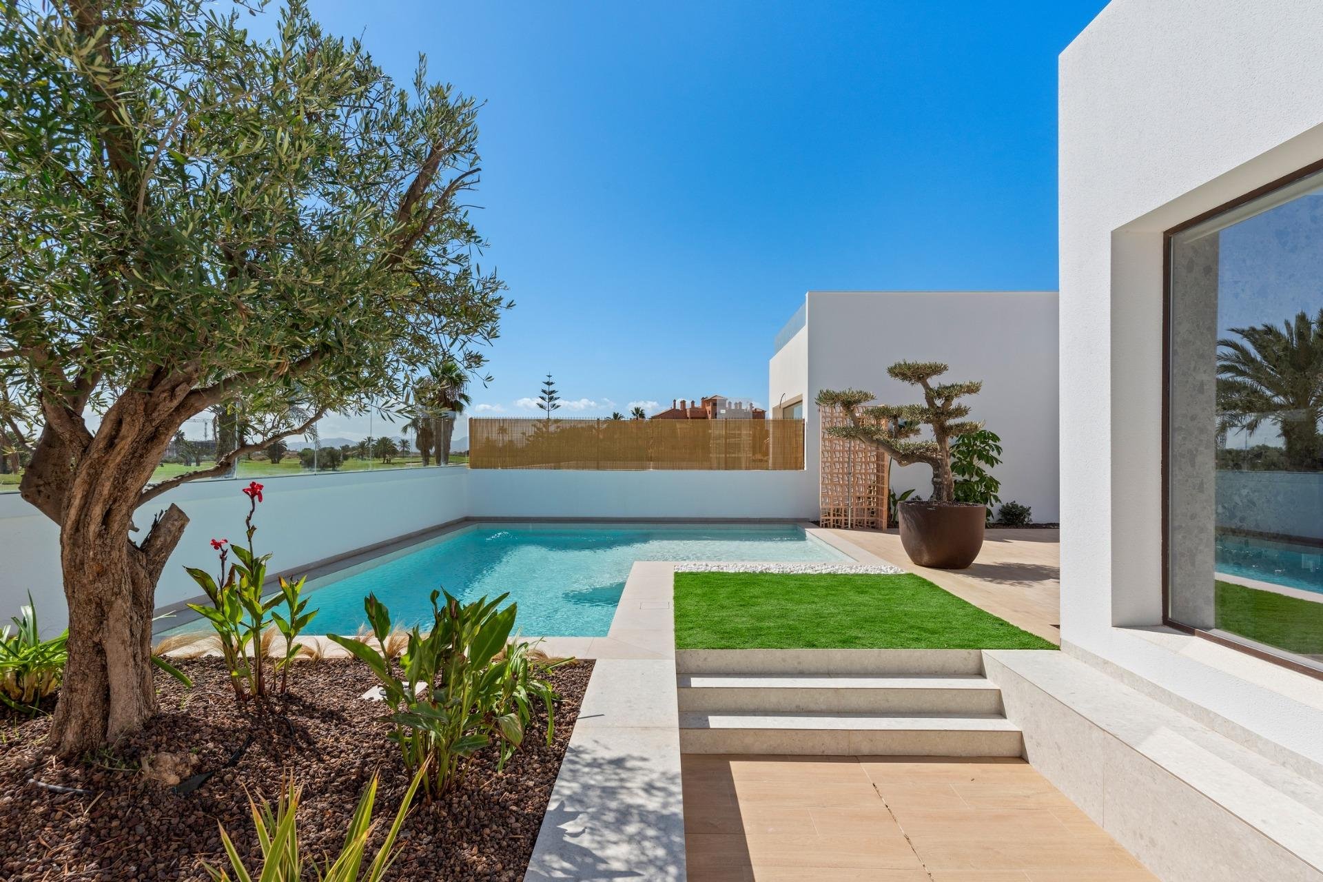 Obra nueva - Villa -
Los Alcázares - Serena Golf