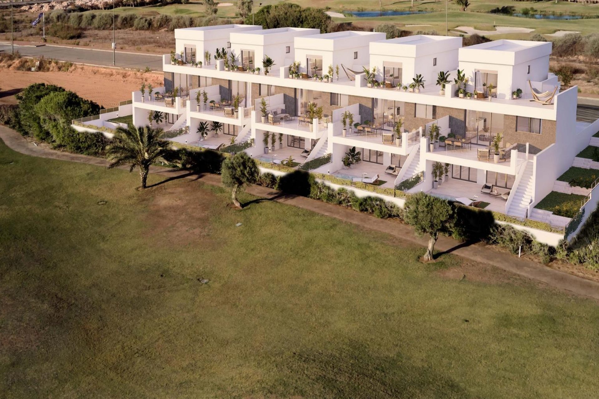 Obra nueva - Villa -
Los Alcázares - Serena Golf