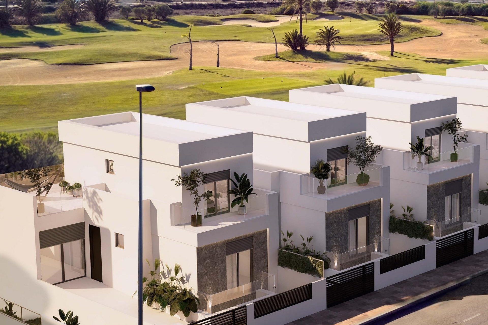 Obra nueva - Villa -
Los Alcázares - Serena Golf