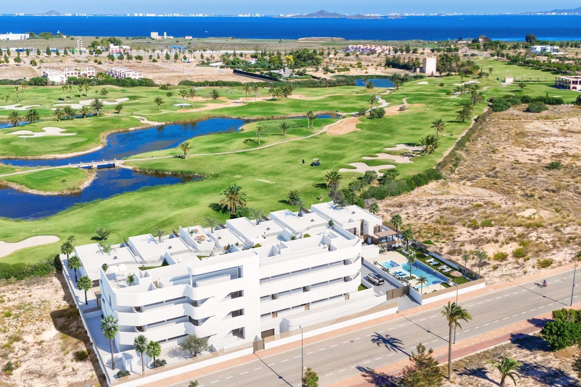 Obra nueva - Villa -
Los Alcázares - Serena Golf