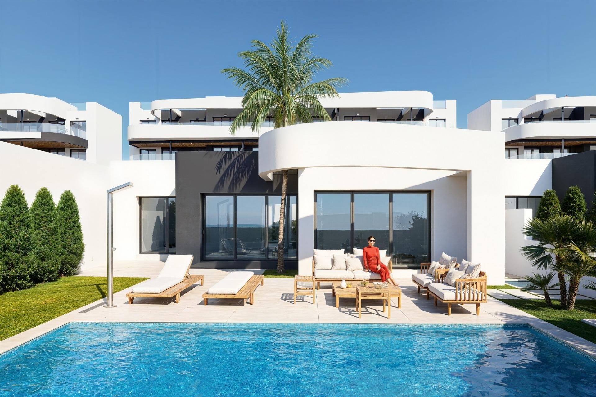 Obra nueva - Villa -
Los Alcázares - Serena Golf