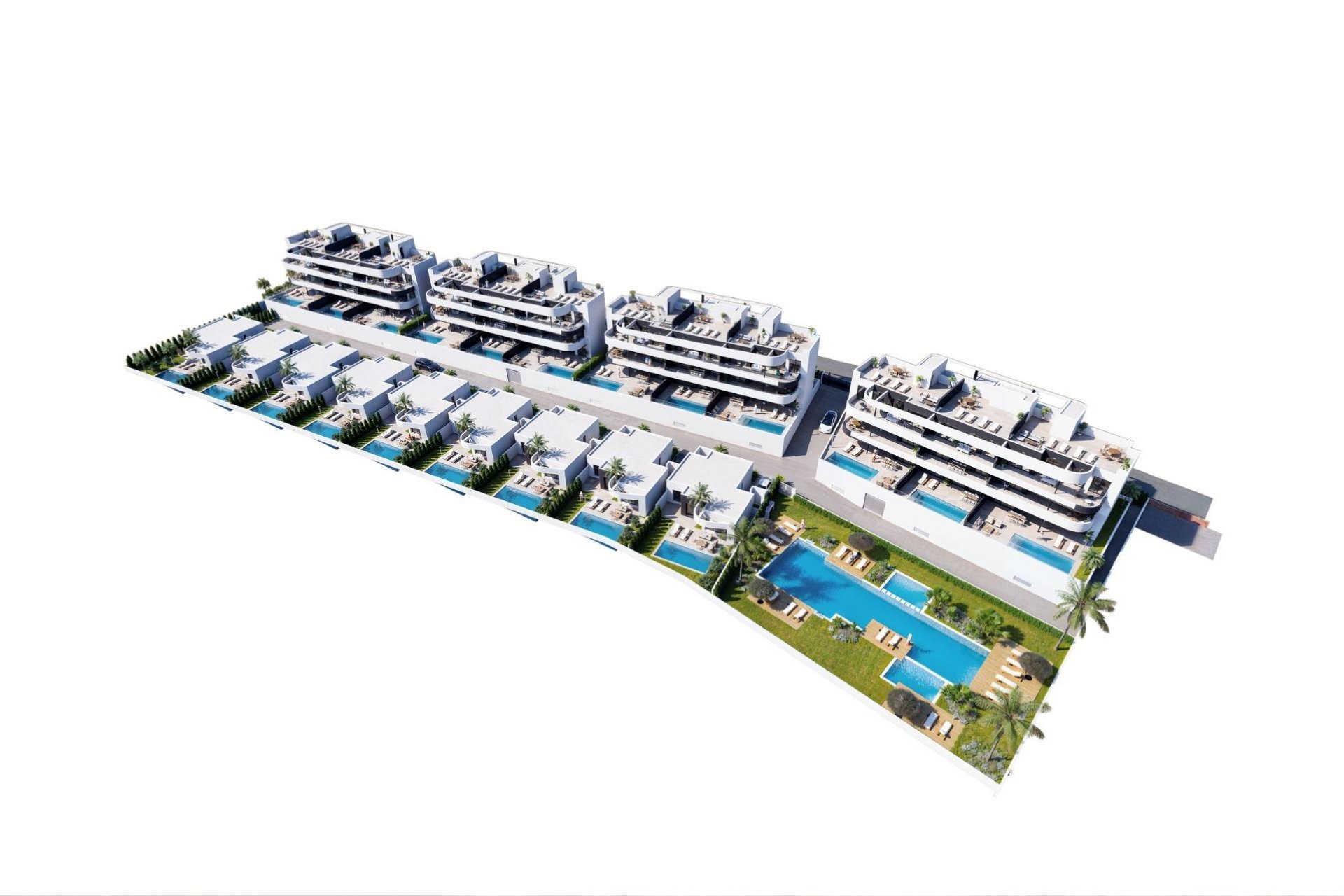Obra nueva - Villa -
Los Alcázares - Serena Golf