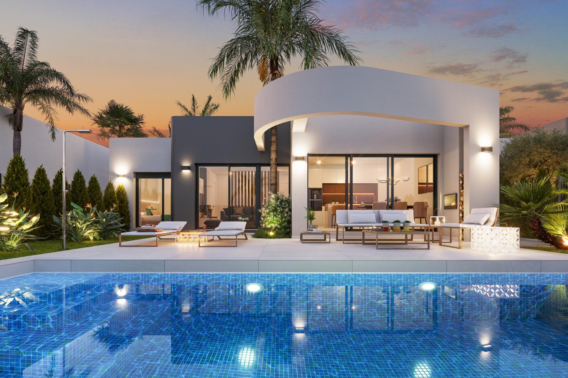 Obra nueva - Villa -
Los Alcázares - Serena Golf