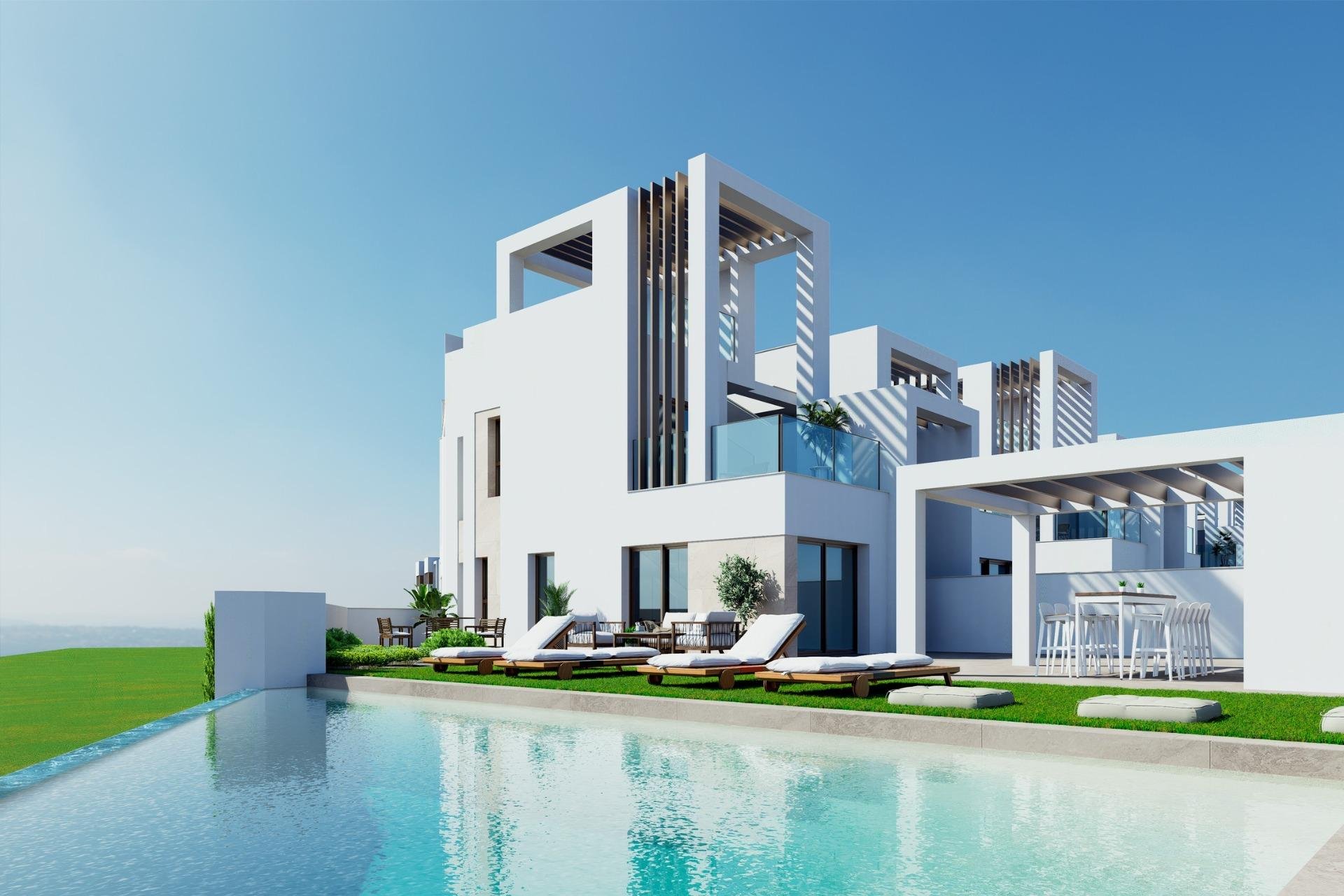 Obra nueva - Villa -
Los Alcázares - Serena Golf