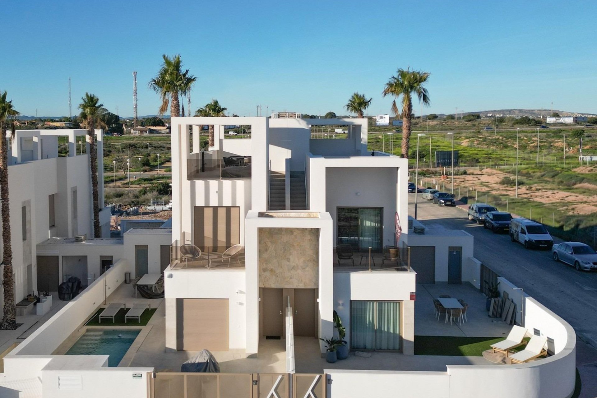 Obra nueva - Villa -
Los Alcázares - Serena Golf