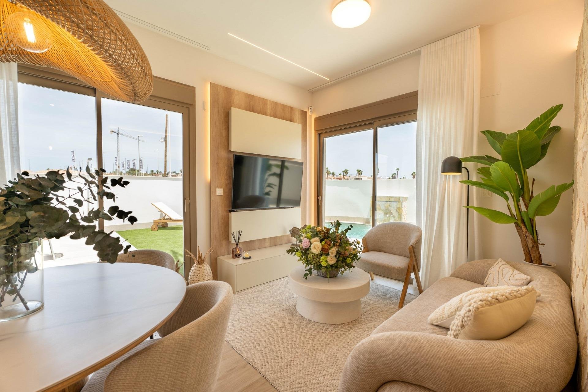 Obra nueva - Villa -
Los Alcázares - Serena Golf