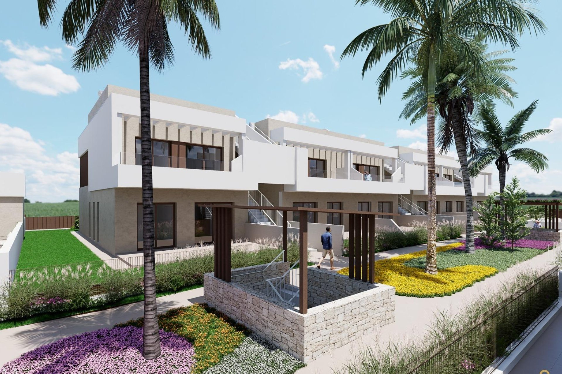 Obra nueva - Villa -
Los Alcázares - Serena Golf