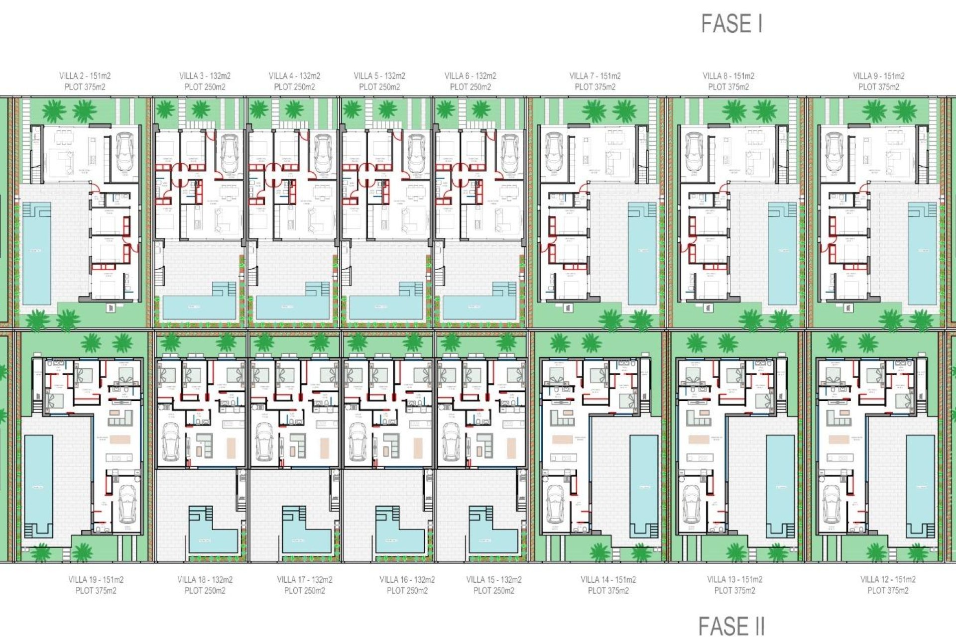 Obra nueva - Villa -
Los Alcázares - Serena Golf