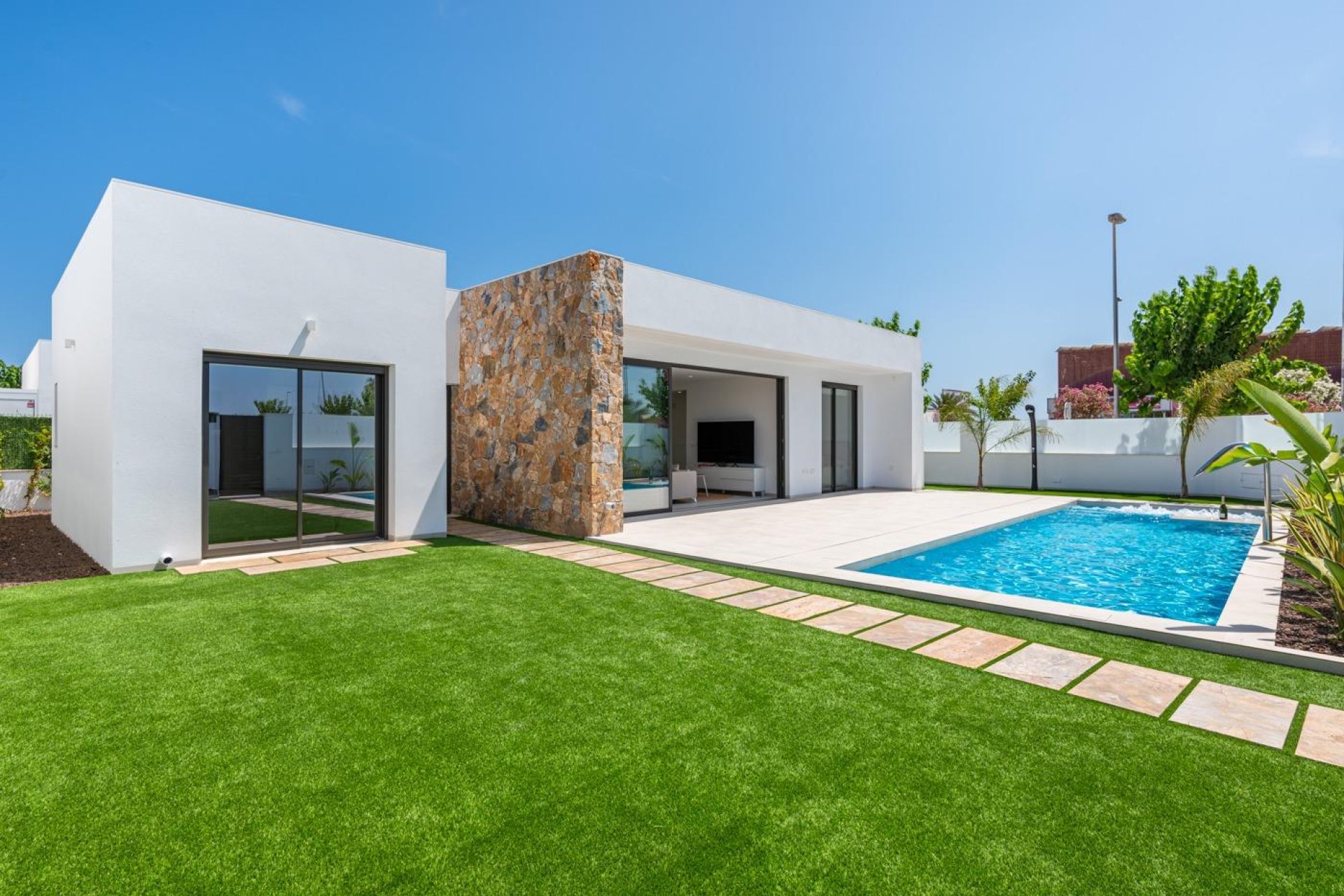 Obra nueva - Villa -
Los Alcázares - Serena Golf