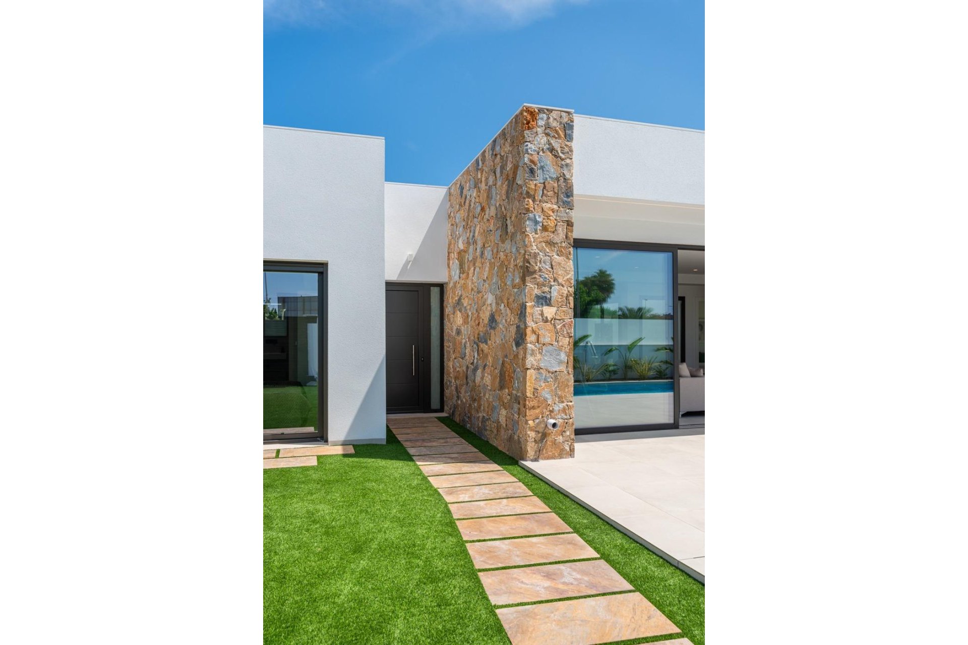 Obra nueva - Villa -
Los Alcázares - Serena Golf