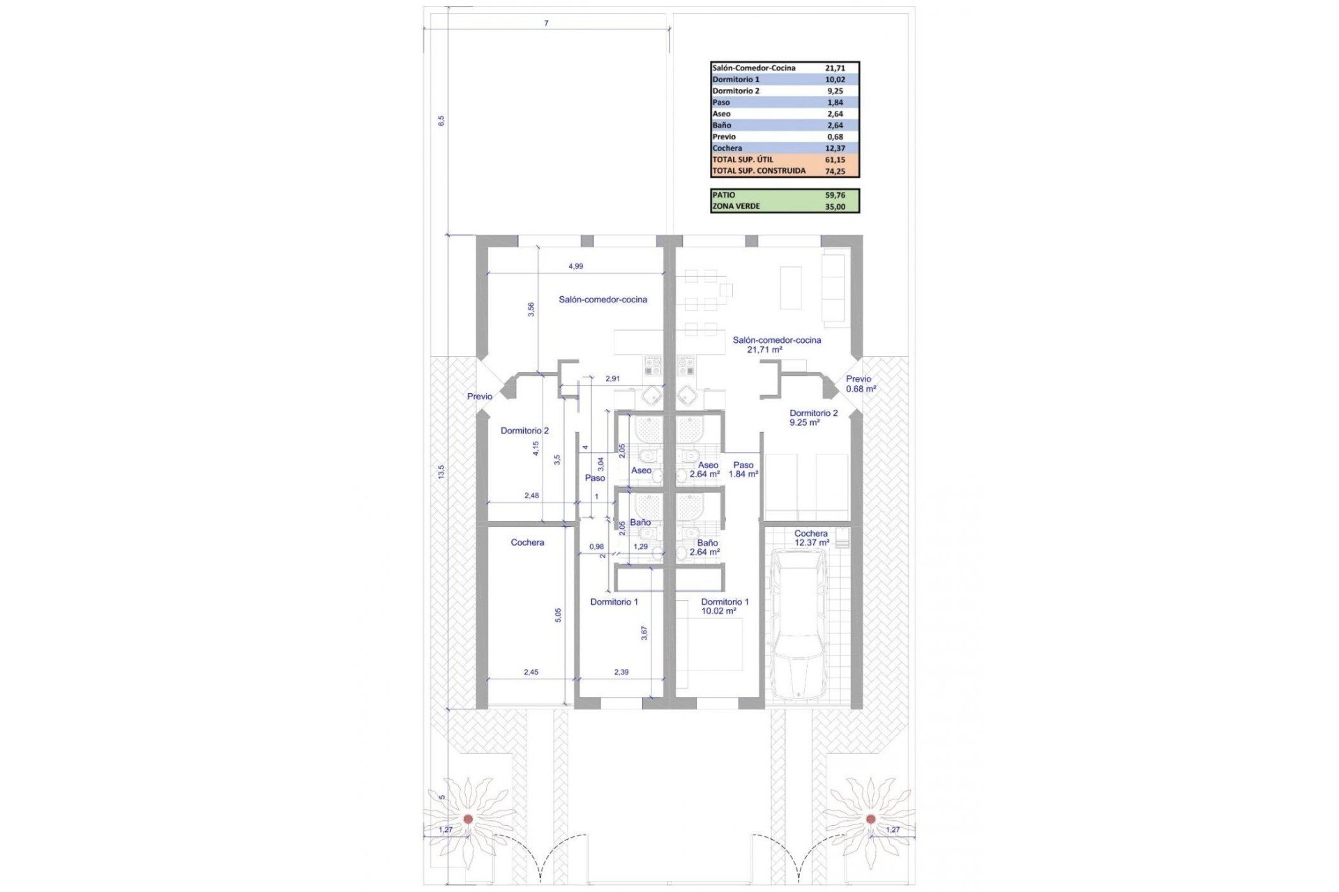 Obra nueva - Villa -
Los Alcázares - Serena Golf