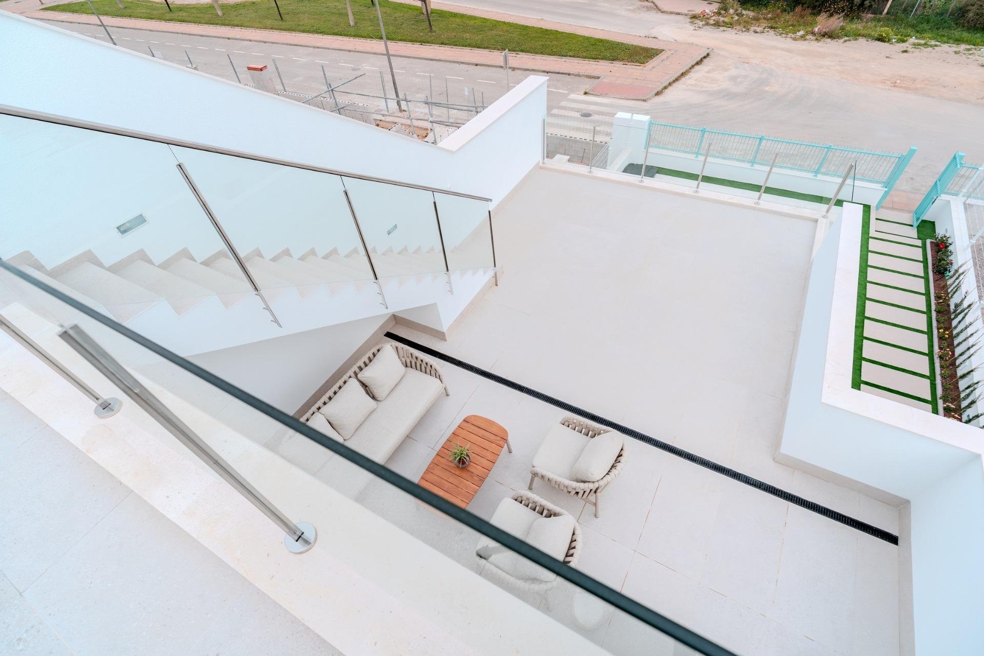 Obra nueva - Villa -
Los Alcázares - Torre del Rame