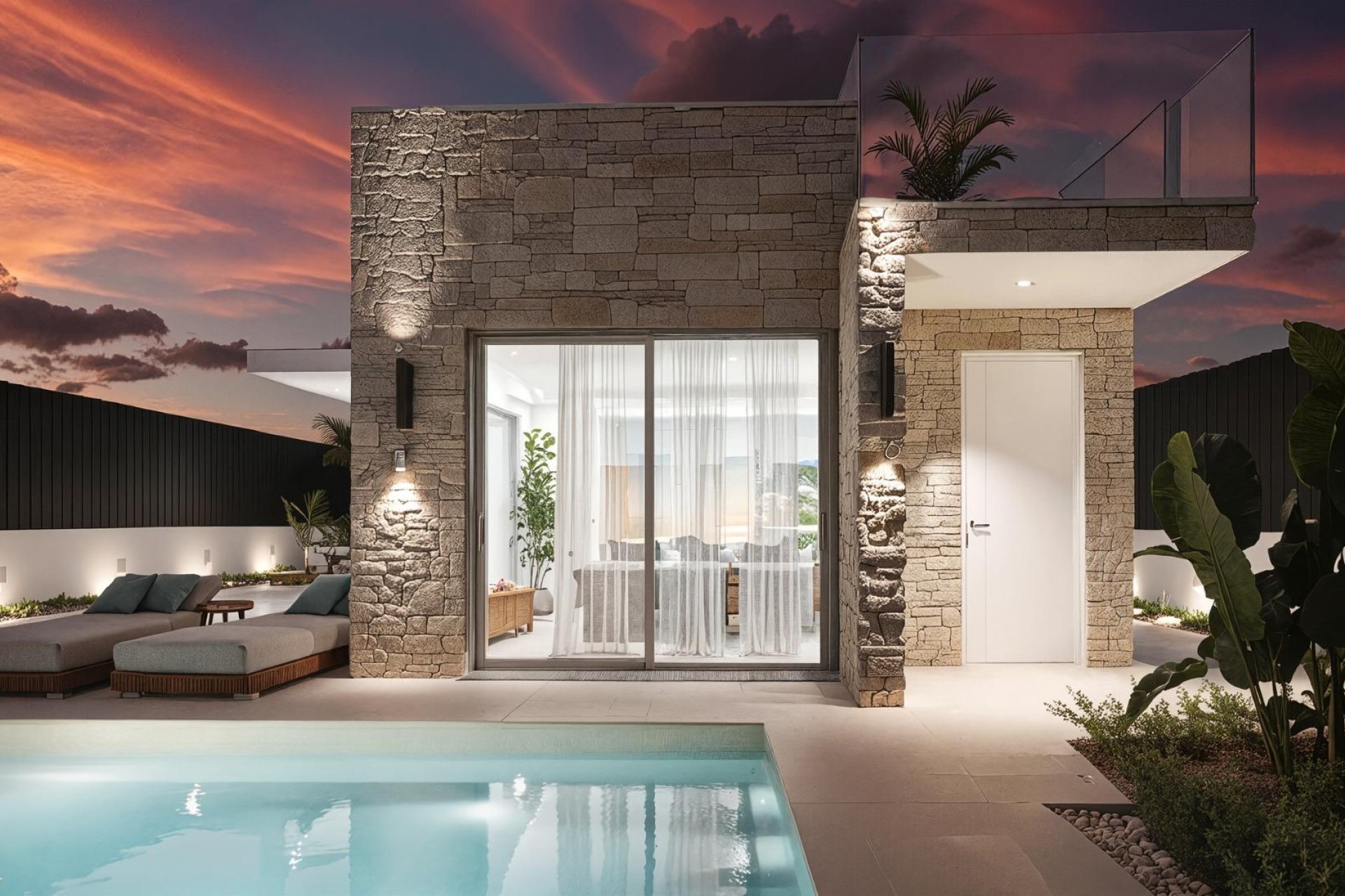 Obra nueva - Villa -
Los Alcázares - Torre del Rame