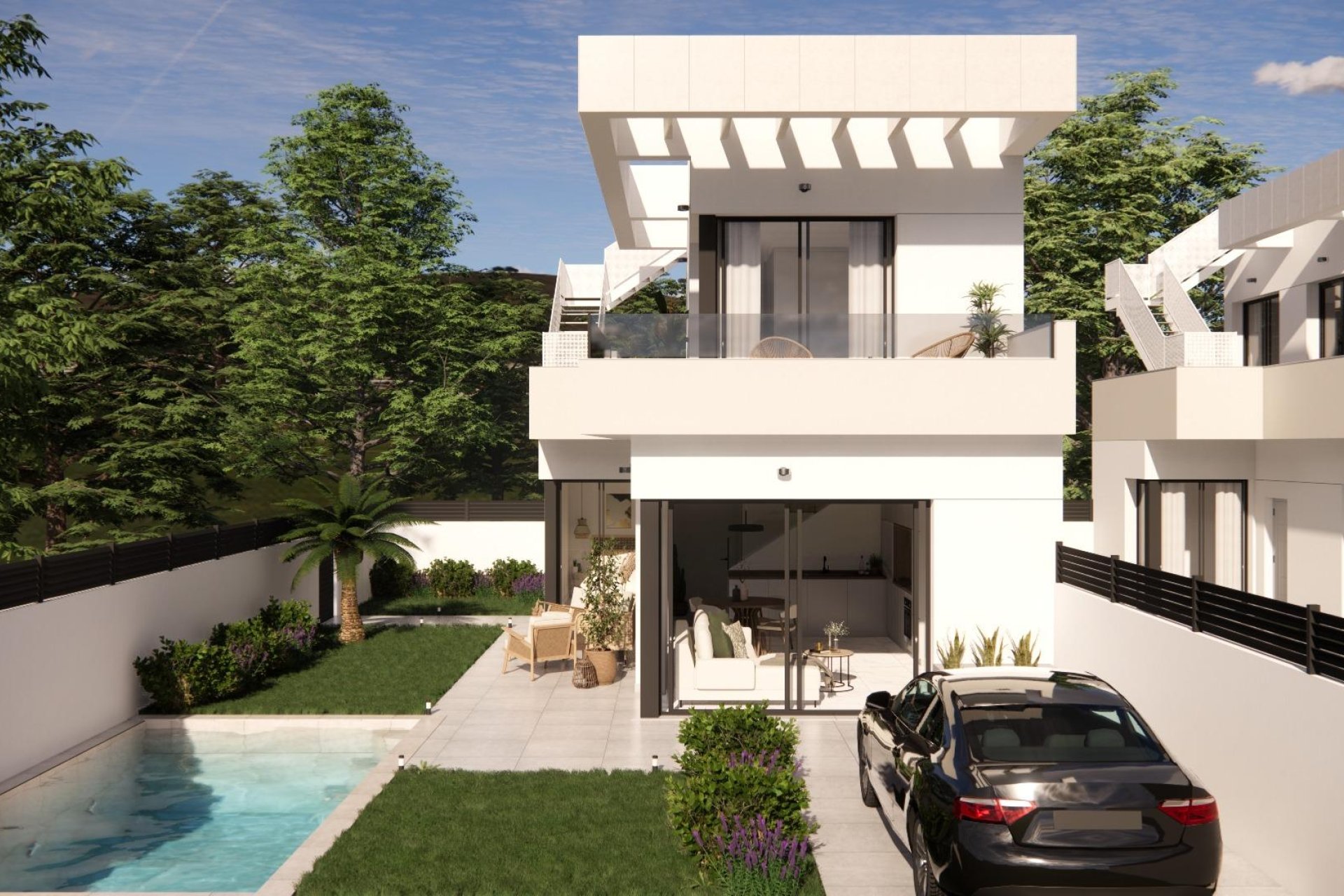 Obra nueva - Villa -
Los Montesinos - La Herrada