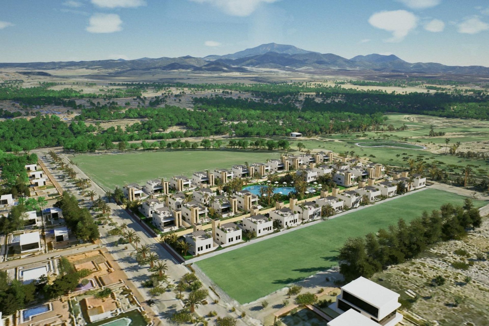 Obra nueva - Villa -
Mazarron - Camposol Golf