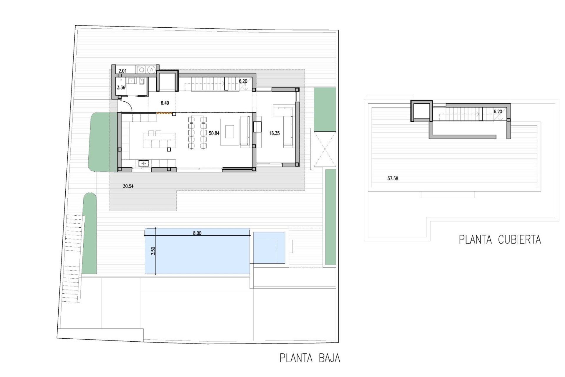 Obra nueva - Villa -
Orihuela Costa - Dehesa de campoamor