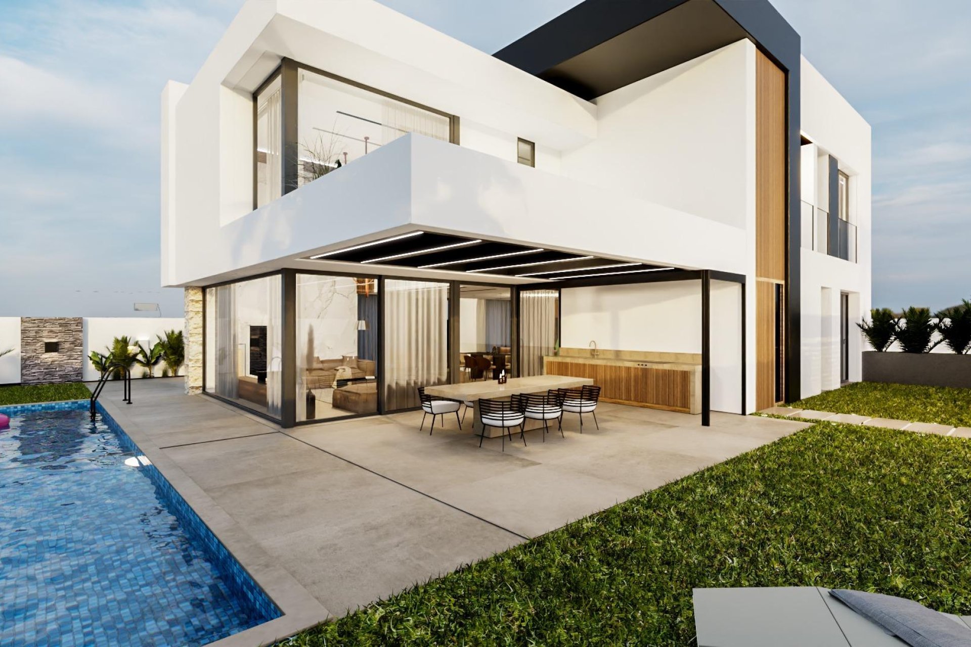 Obra nueva - Villa -
Orihuela Costa - La Zenia