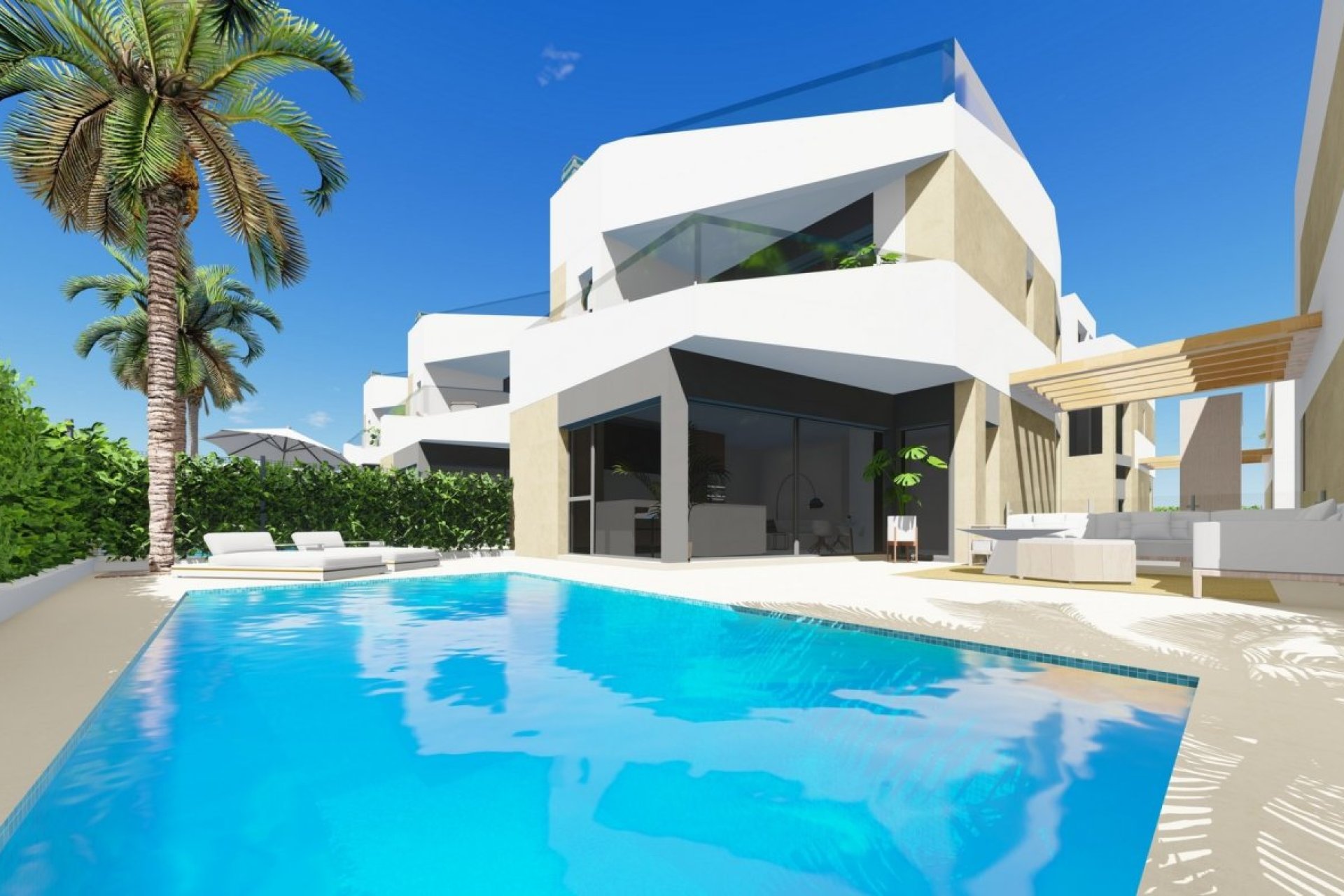 Obra nueva - Villa -
Orihuela Costa - Los Altos