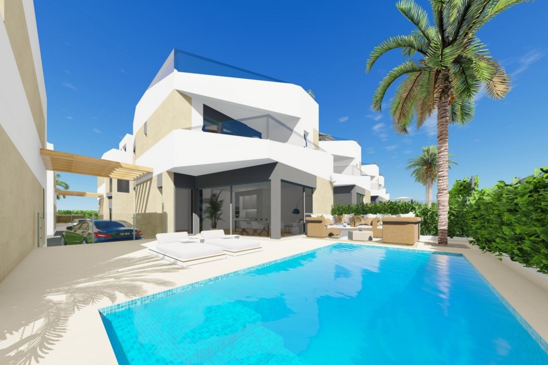 Obra nueva - Villa -
Orihuela Costa - Los Altos