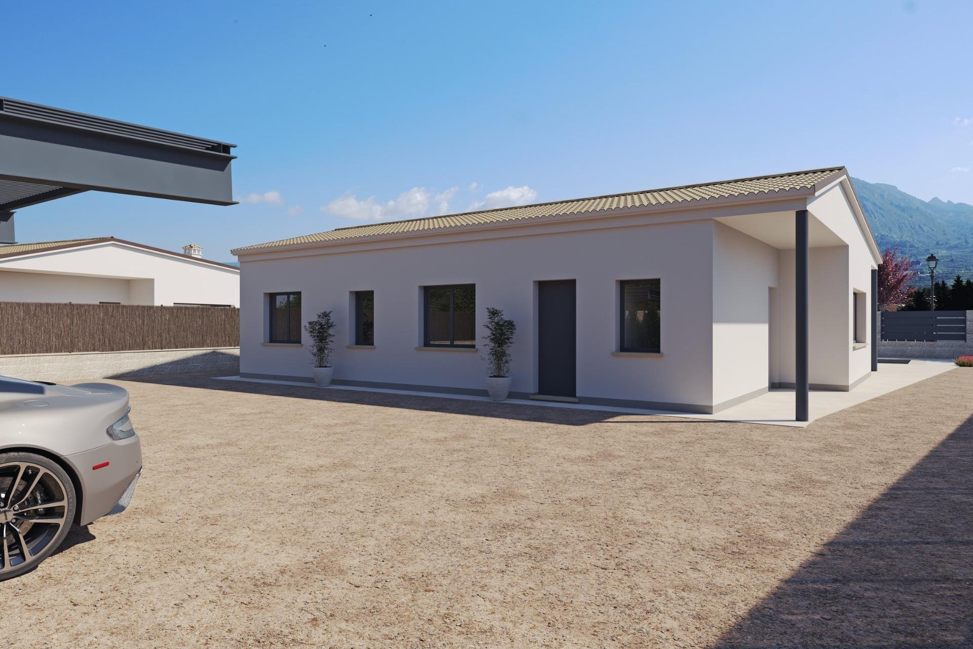 Obra nueva - Villa -
Penaguila - El Olivar