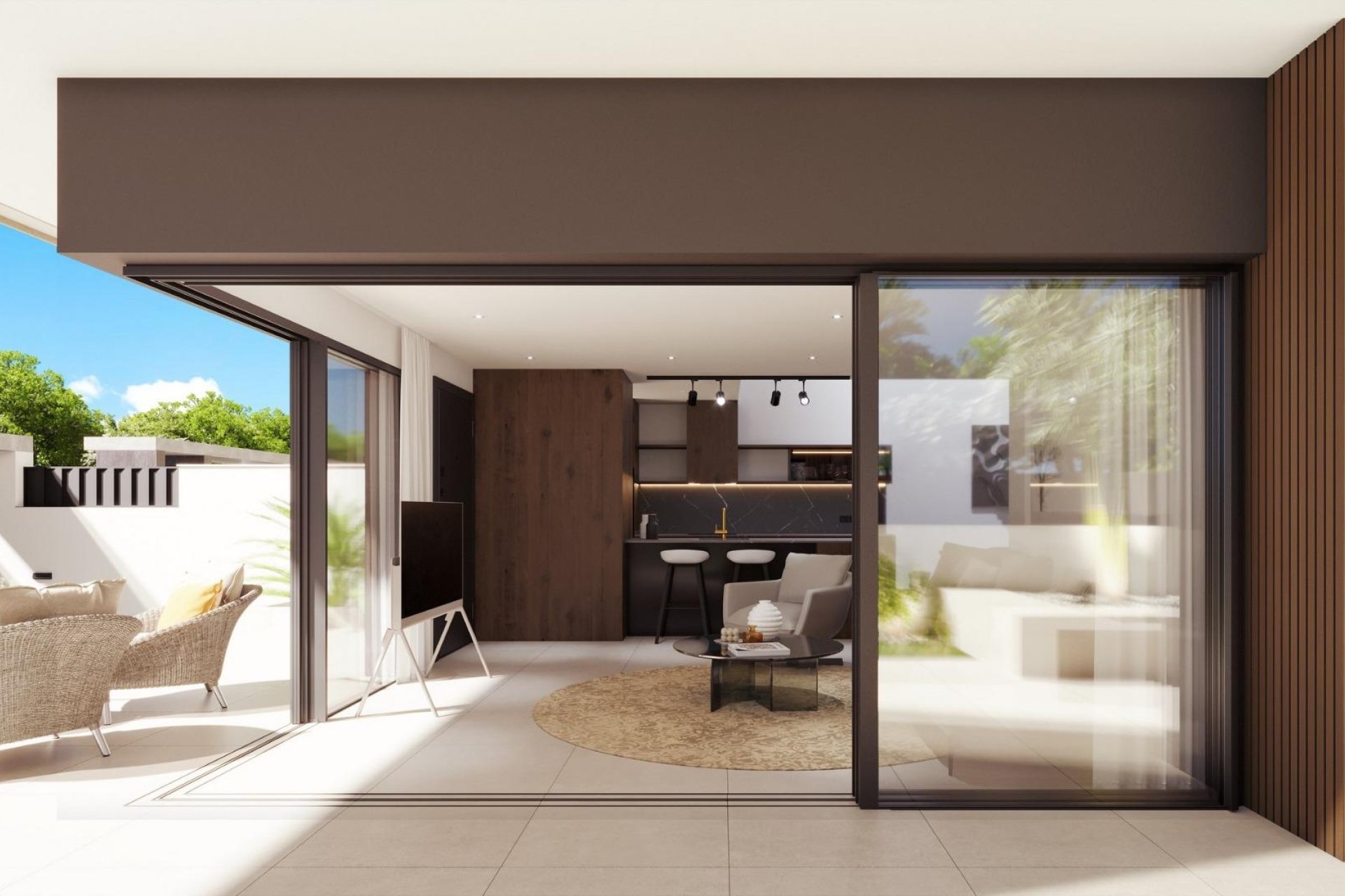 Obra nueva - Villa -
Pilar de la Horadada - parques de Andromeda