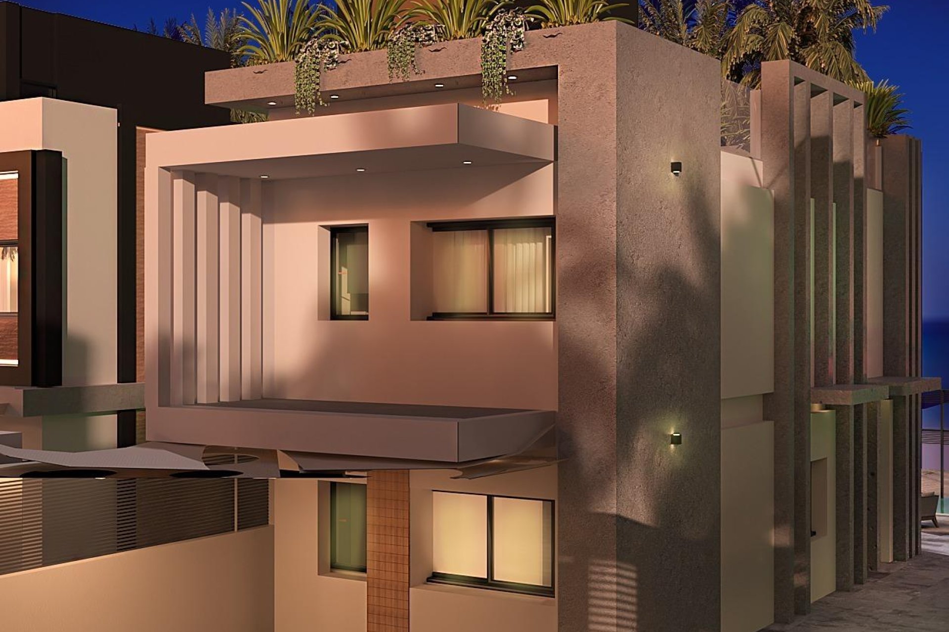 Obra nueva - Villa -
Puerto de Mazarron - El Alamillo