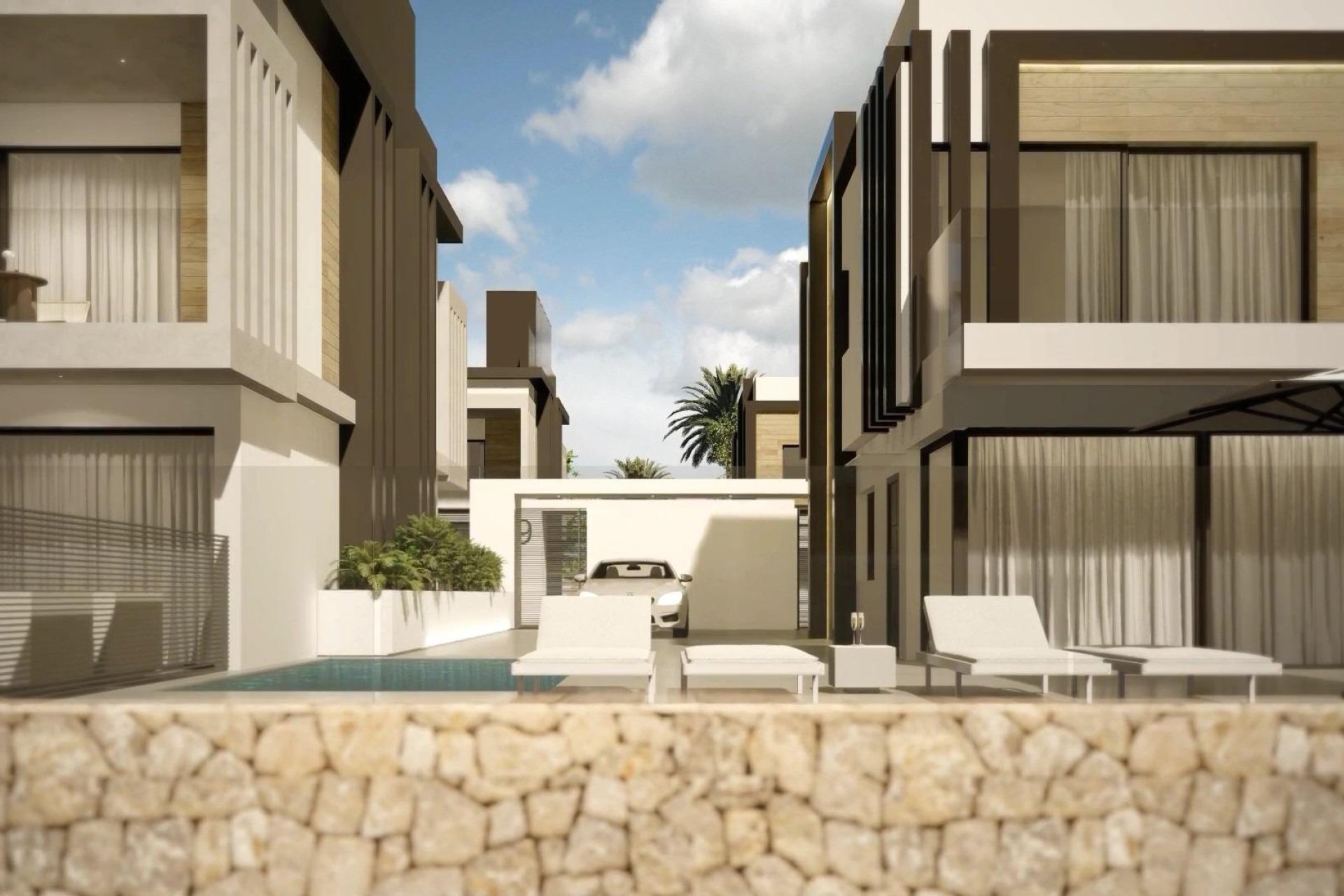 Obra nueva - Villa -
Puerto de Mazarron - El Alamillo