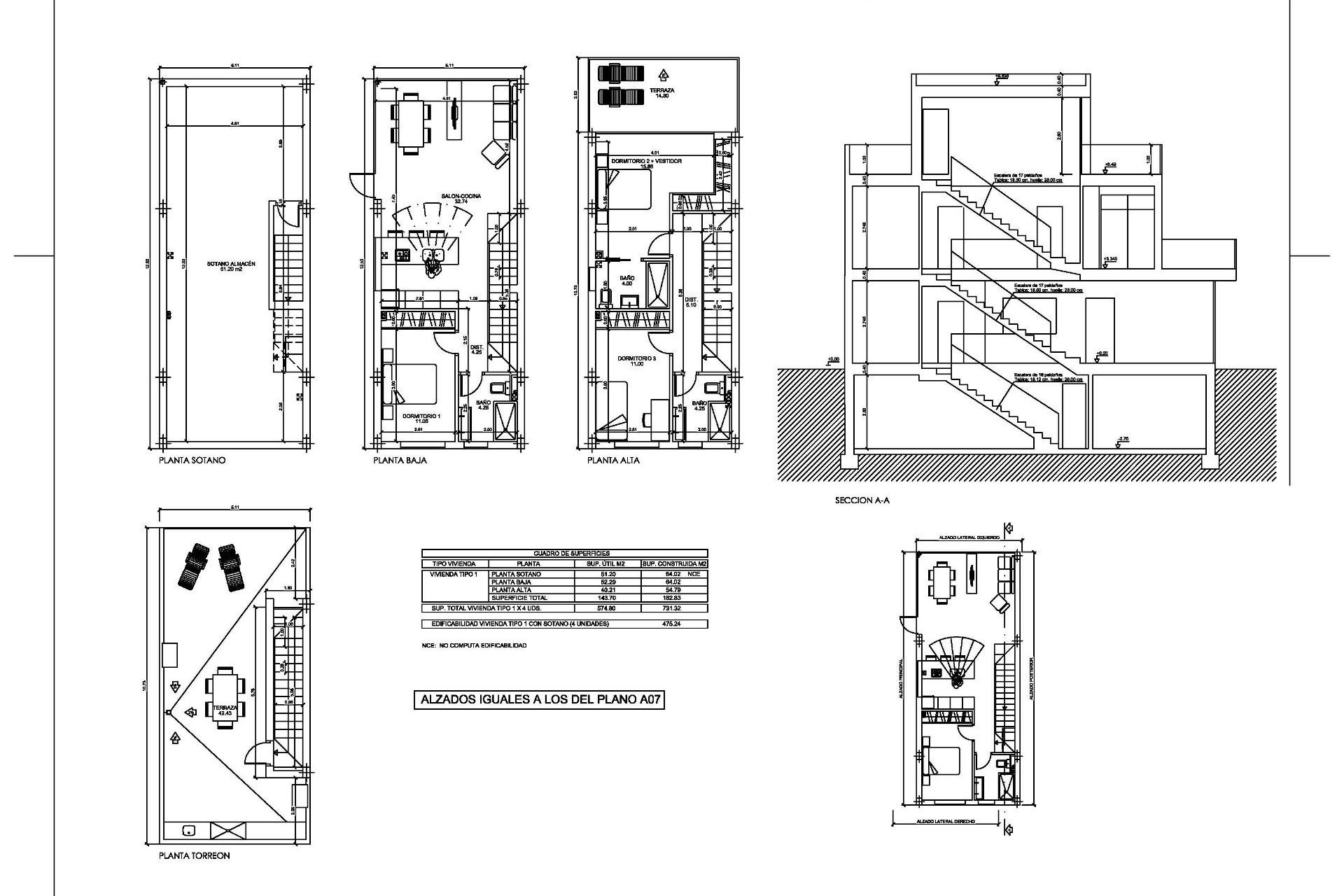 Obra nueva - Villa -
Puerto de Mazarron - El Alamillo