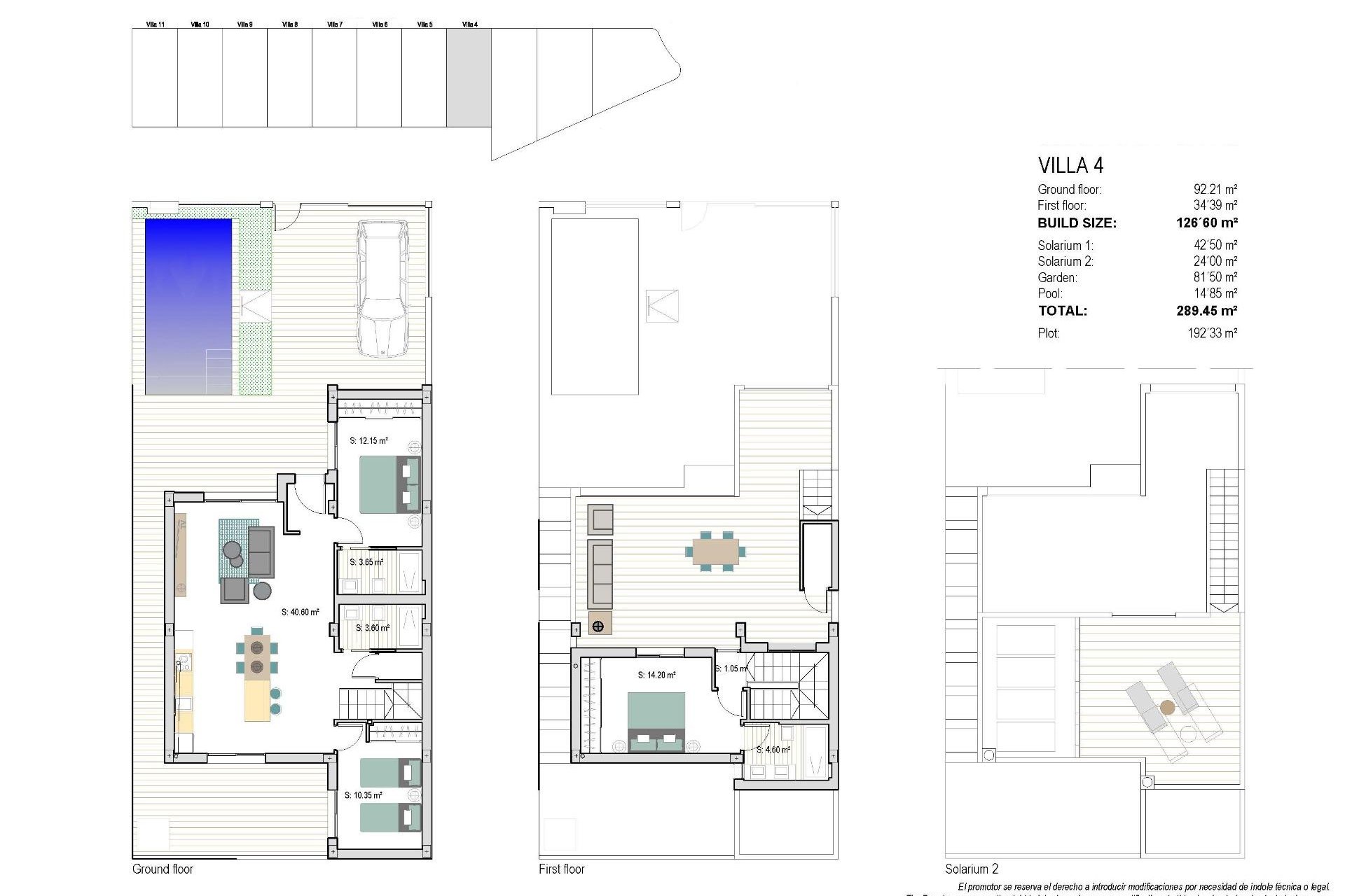 Obra nueva - Villa -
San Javier - Roda Golf