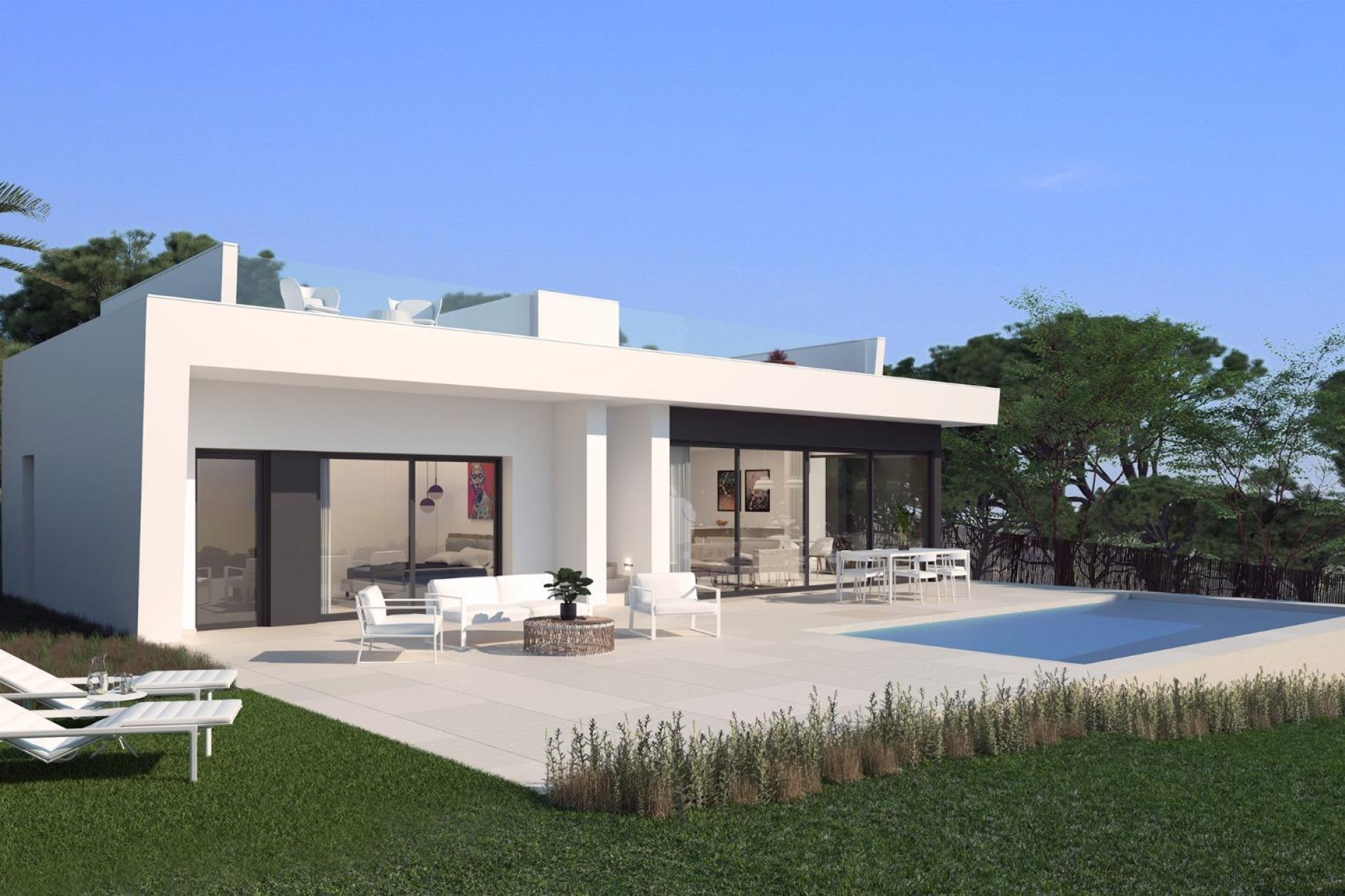 Obra nueva - Villa -
San Miguel de Salinas - Las Colinas Golf